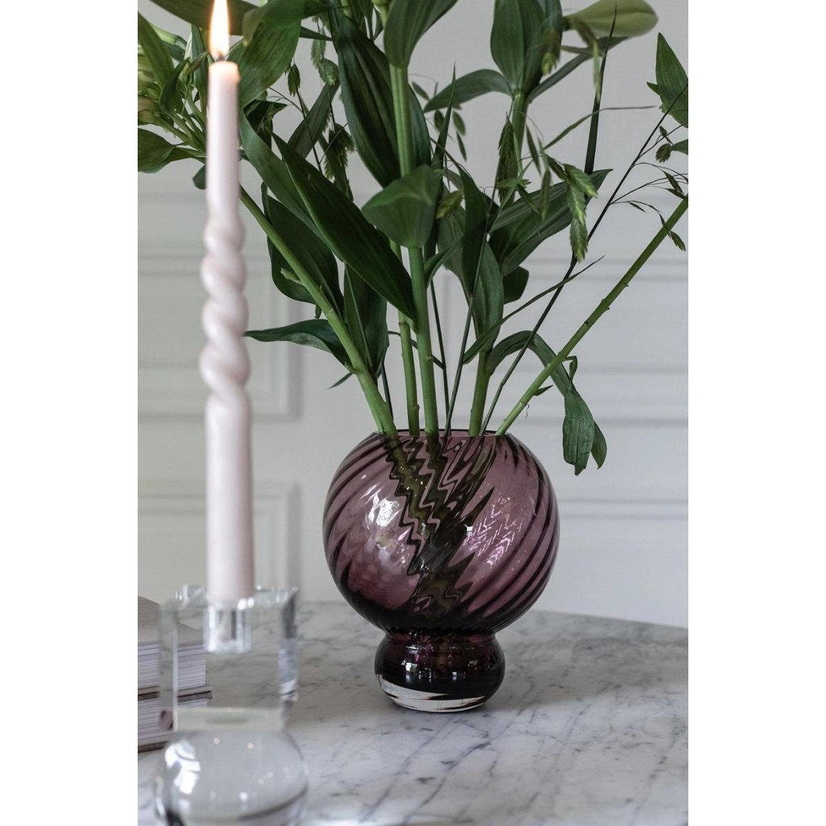 Plum Dekovase Swirl Specktrum (L) Meadow Vase