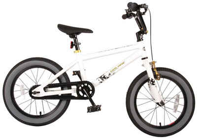 Volare Kinderfahrrad »BMX Cross-bike • Jungen 16 Zoll • weiß / blau • Alter: 4 - 6 Jahre«