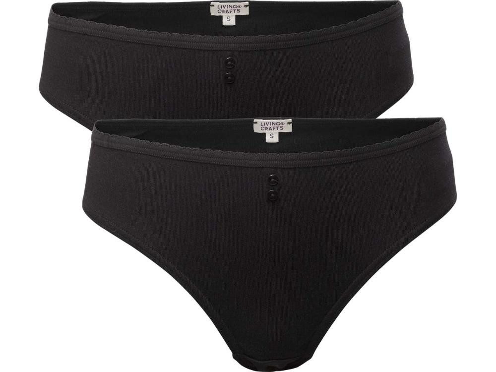 LIVING CRAFTS String Living Crafts Bio-Damen-Slips 'RASINA' 2 Stk.