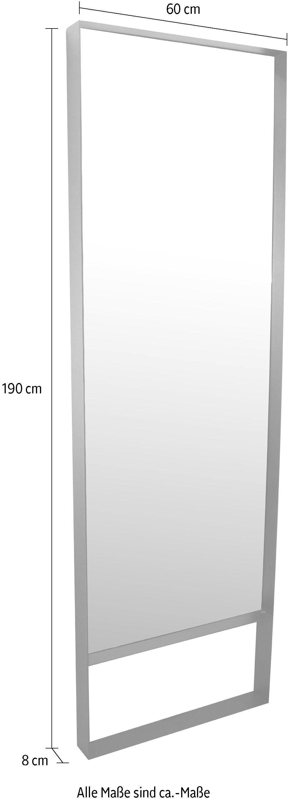 Spinder Design Standspiegel schwarz DONNA, industrie cm 190 Höhe