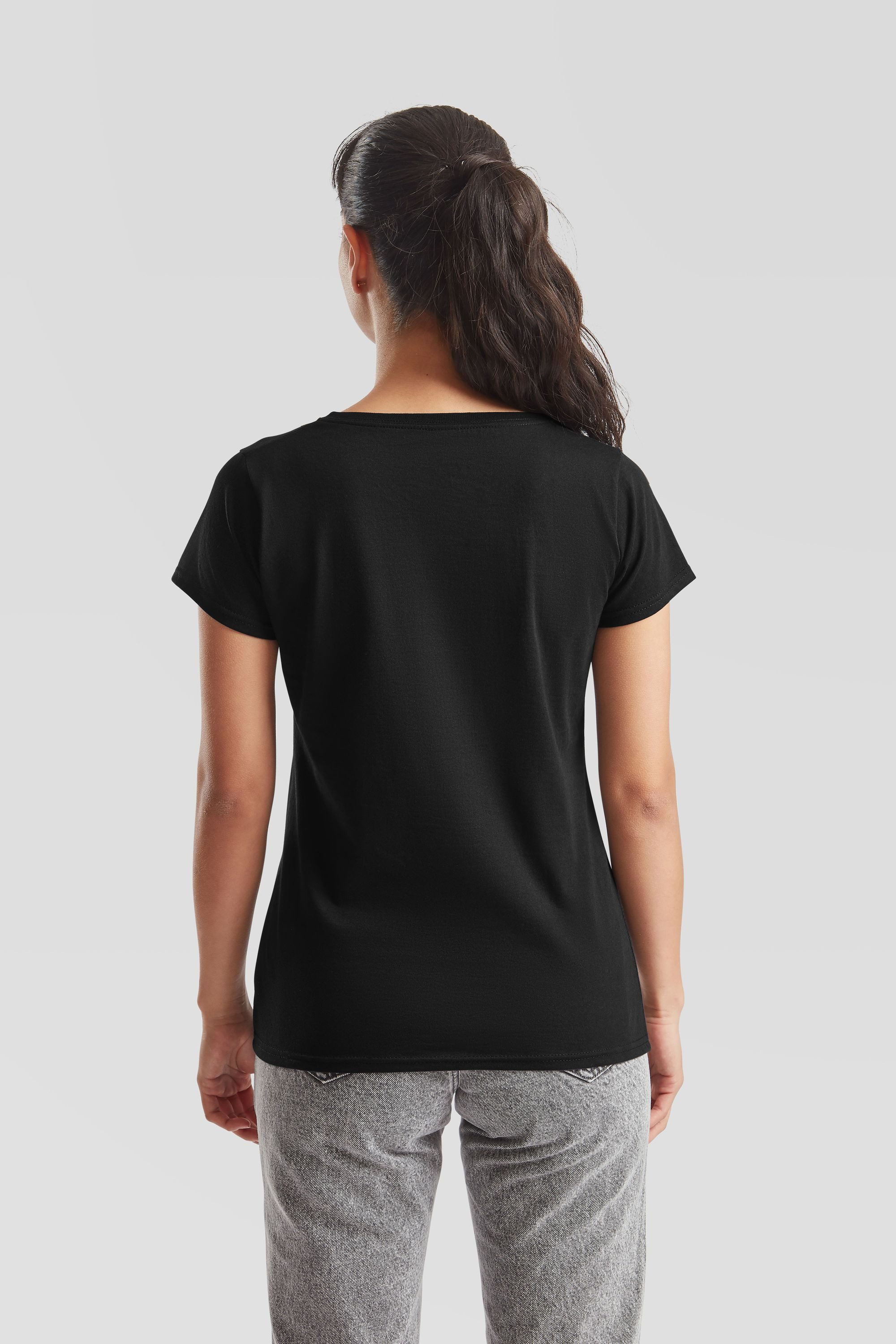 Fruit of the Loom Rundhalsshirt Fruit of the Loom Original T Lady-Fit