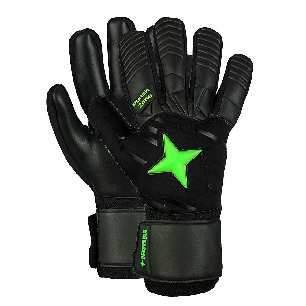 Derbystar Torwarthandschuhe Torwart-Handschuhe Optimus Elastische Bandage mit breitem Klettverschluss Größe 5