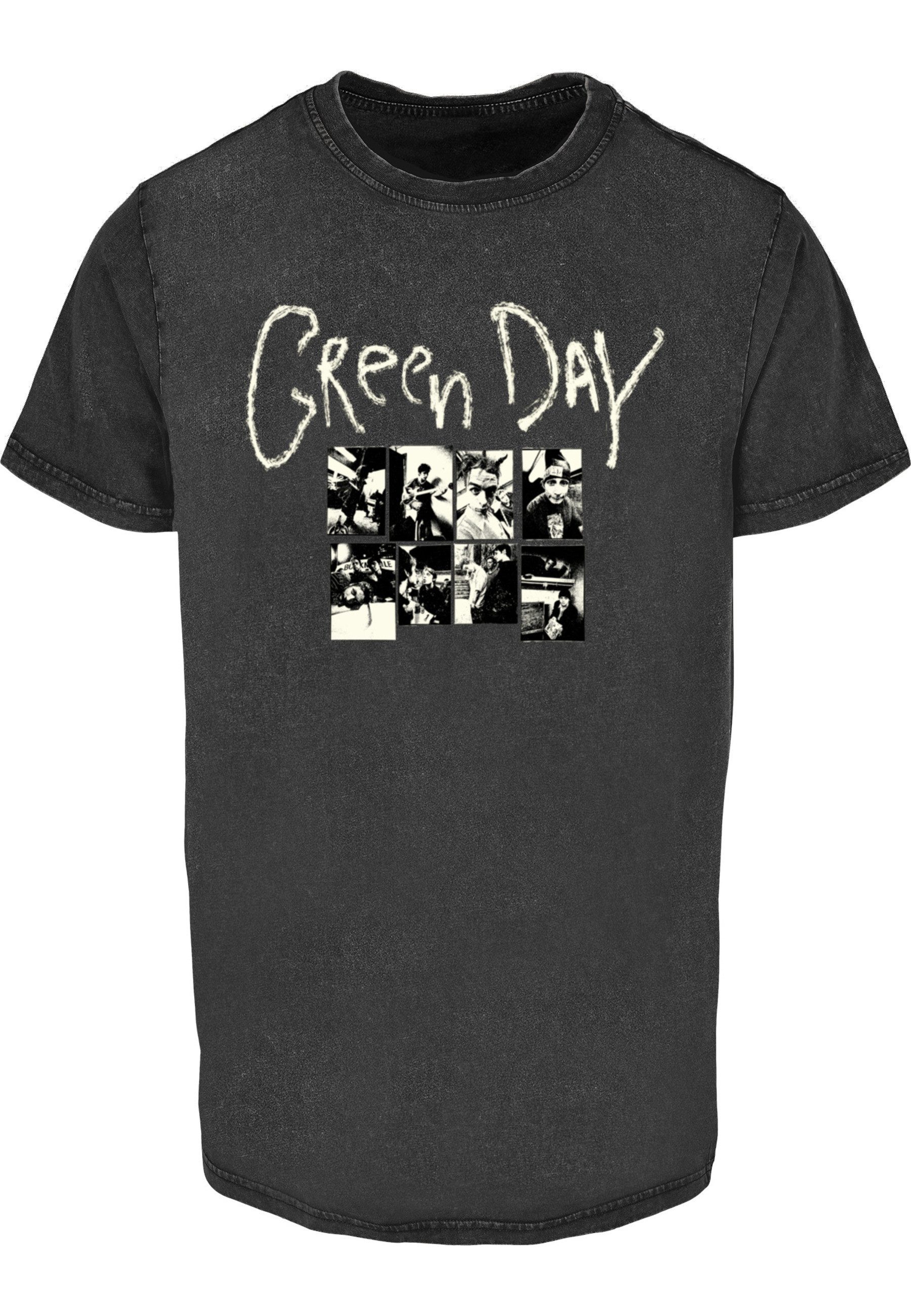 Merchcode T-Shirt Merchcode Green Day Collage Acid Tee (1-tlg)