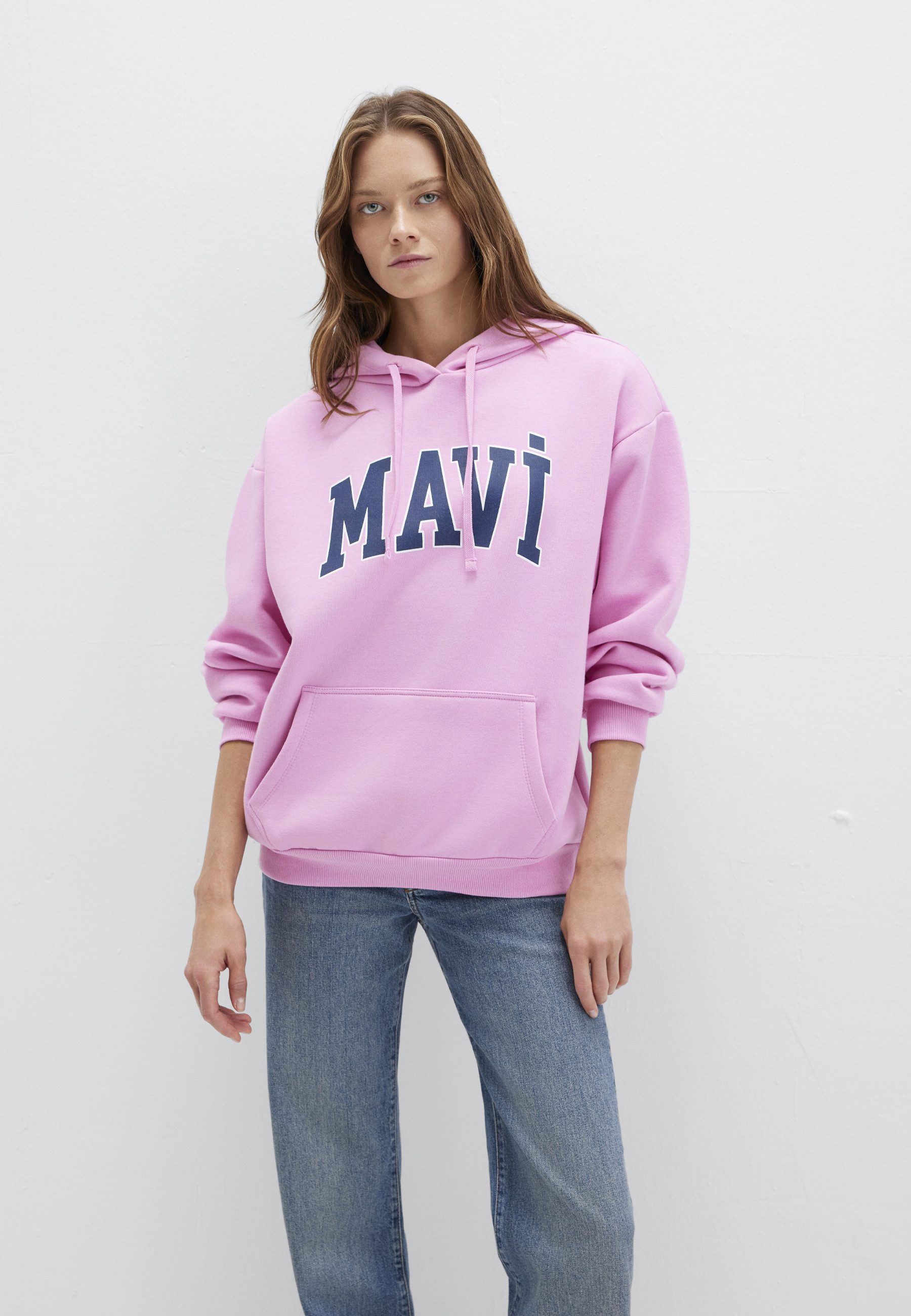 Mavi Kapuzenpullover MAVI LOGO HOODED SWEATSHIRT Logo Sweatshirt