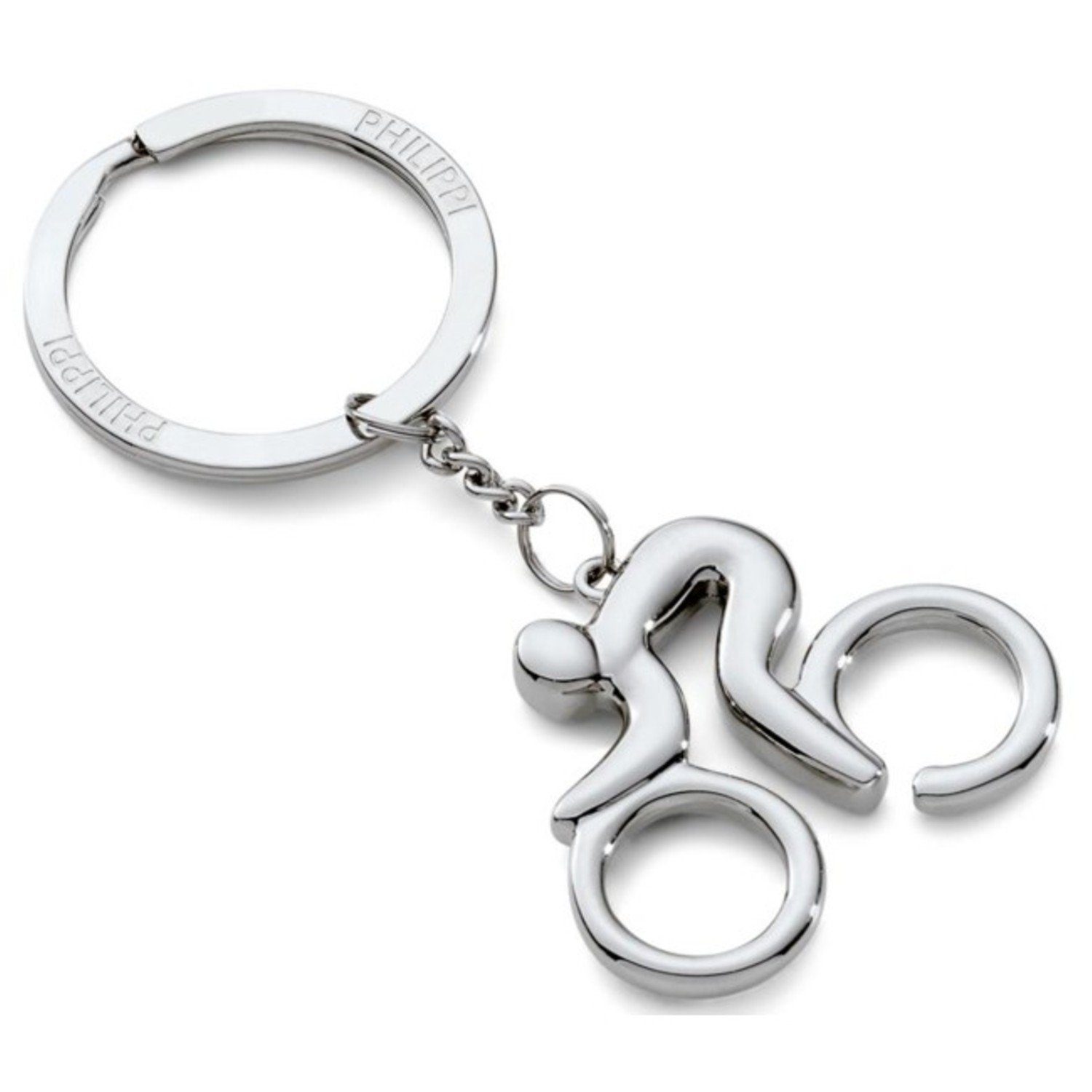 PHILIPPI Schlüsselanhänger Schlüsselanhänger Biker silber günstig online kaufen