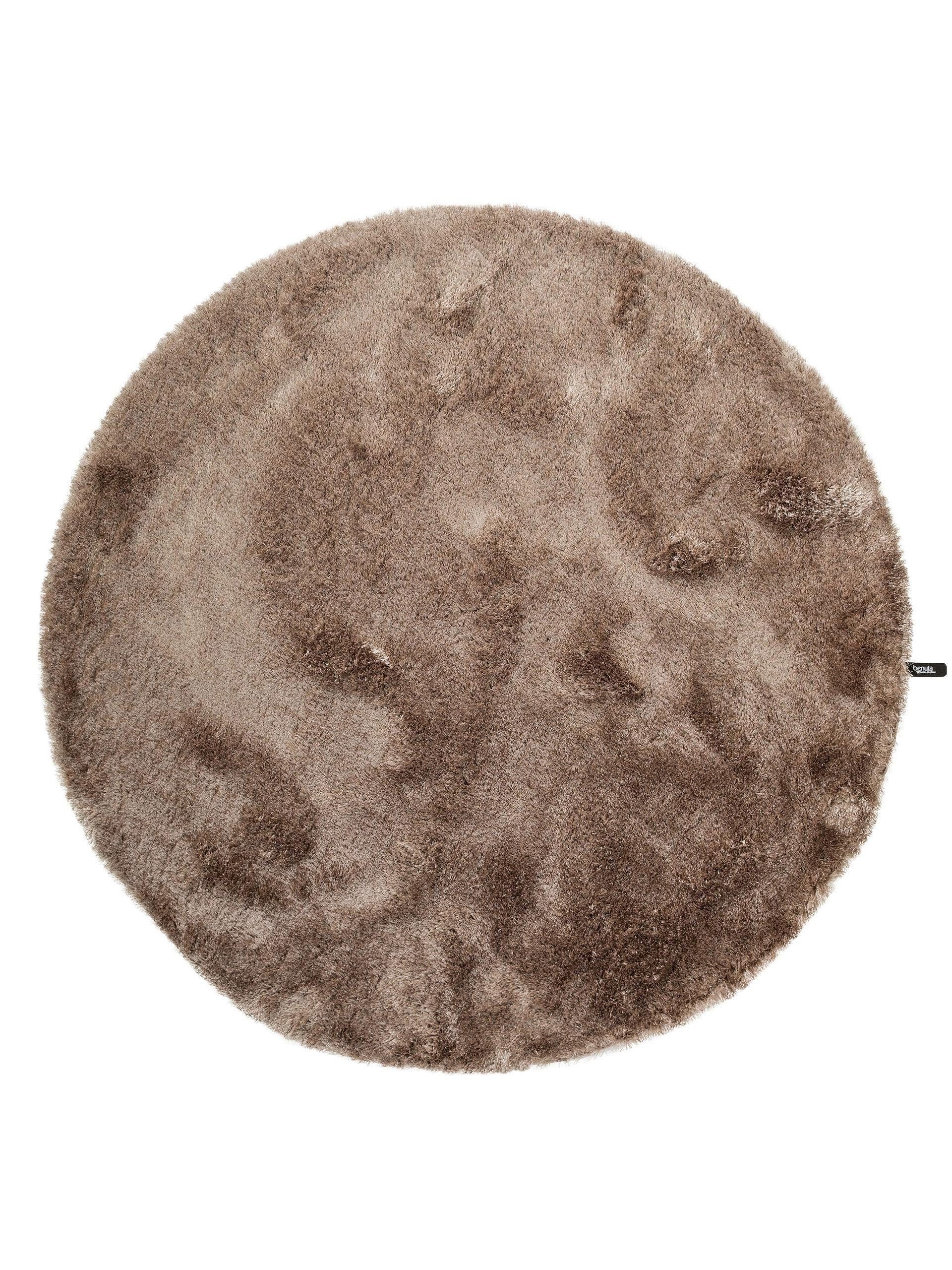 benuta Teppich Whisper, rund, Höhe: 31 mm, Hochflorteppich Wohnzimmer, Schl günstig online kaufen