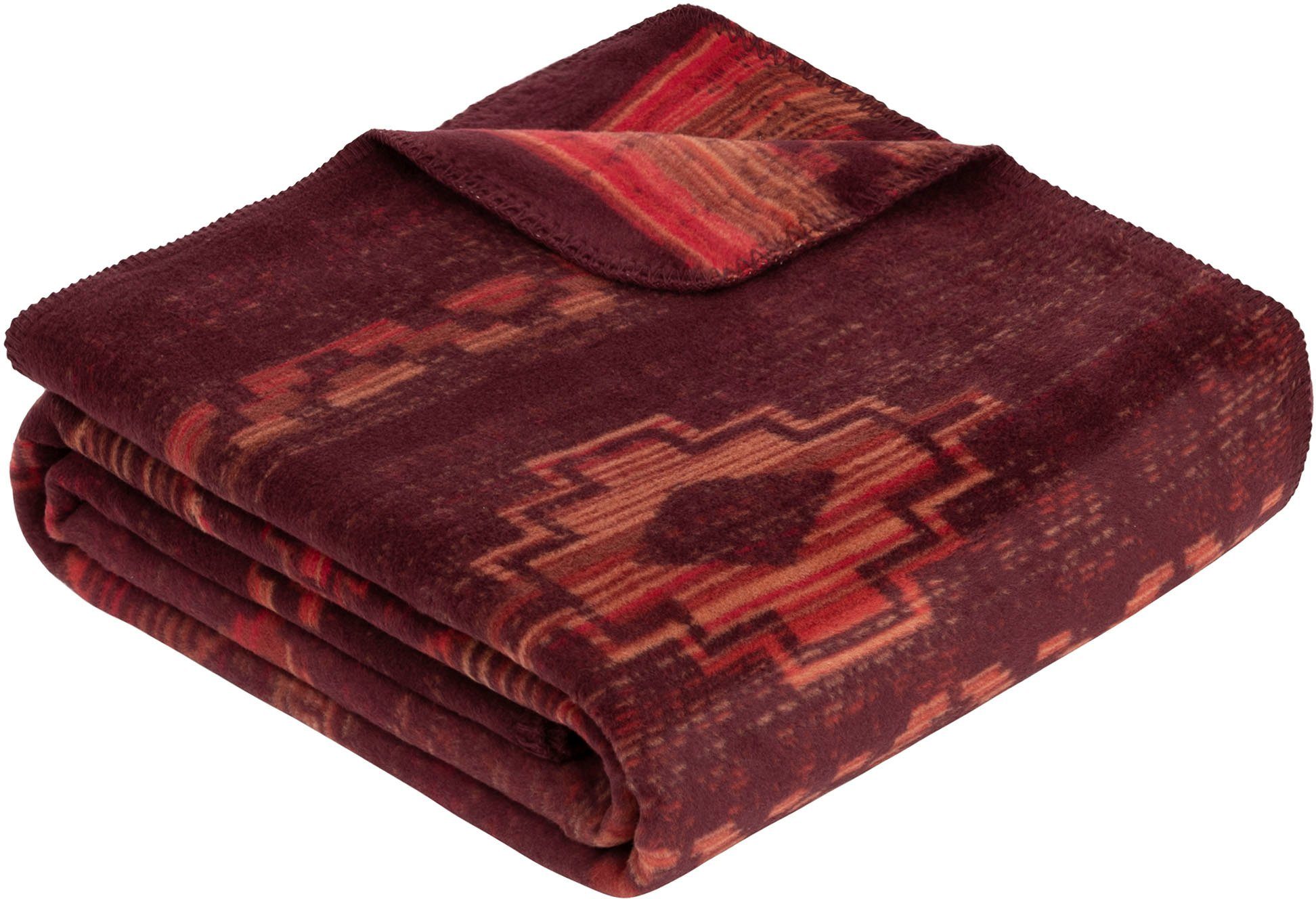 Wohndecke Jacquard Decke Gaya, IBENA, mit orientalischem Muster, optisches  Highligt in jedem Wohnraum