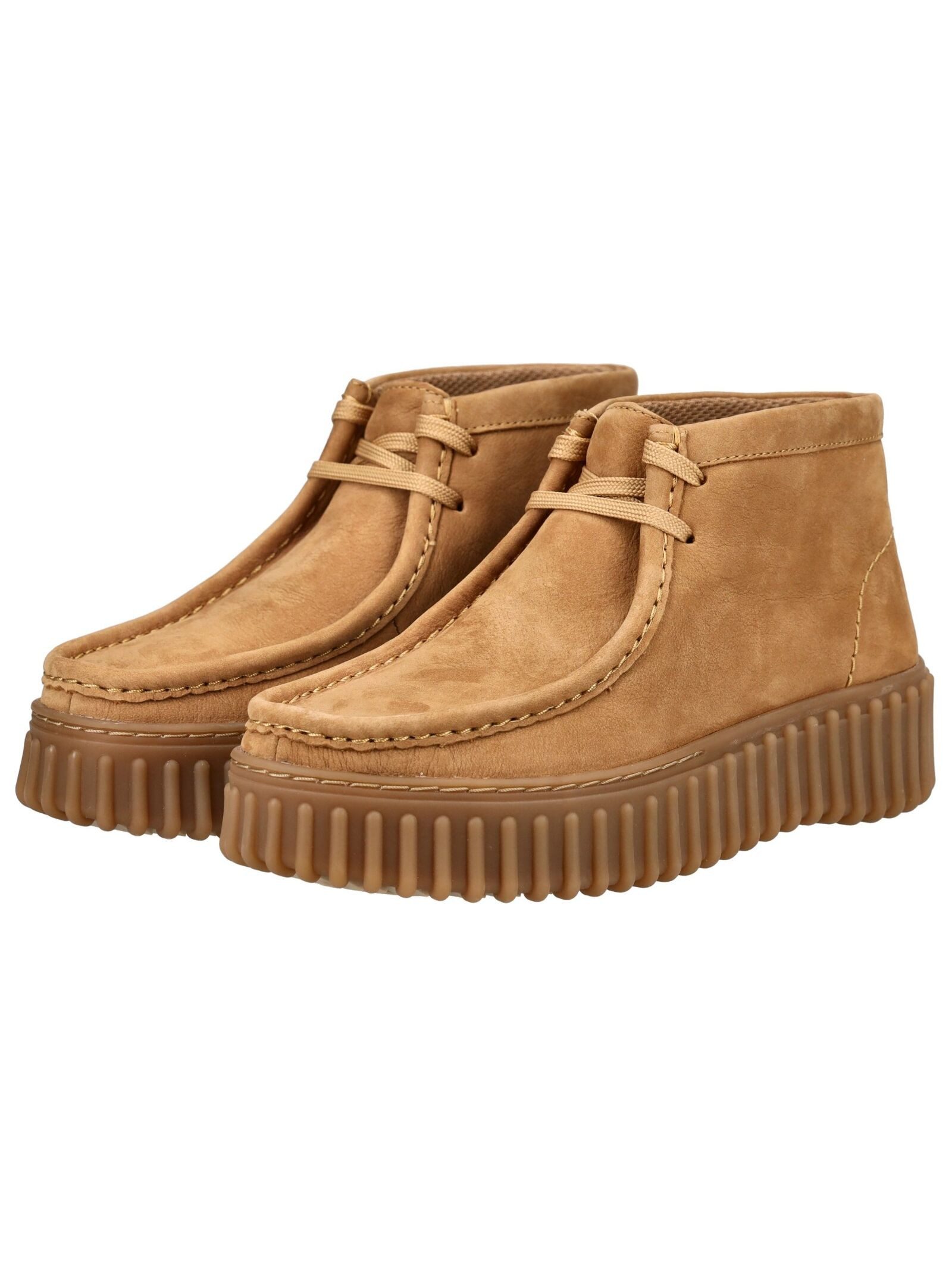 Clarks Clarks Stiefelette Nubukleder Plateaustiefelette