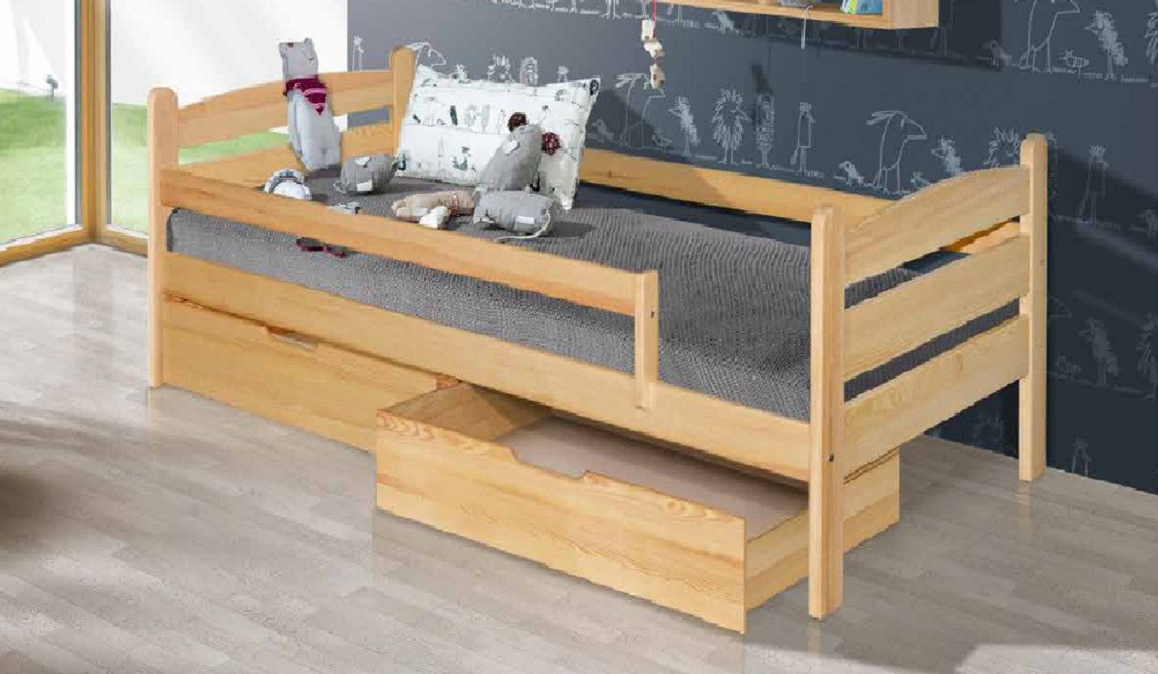 Xlmoebel Kinderbett Holz Jugendbett für Kinderzimmer in modernem Design (Kinderbett, Kinderbett), Hergestellt in Europa
