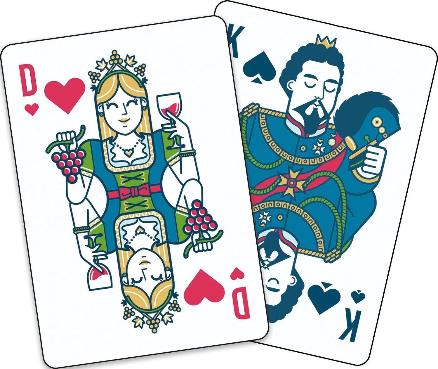 groh Verlag Spiel Servus! 55 Spielkarten mit bayerischen Motiven