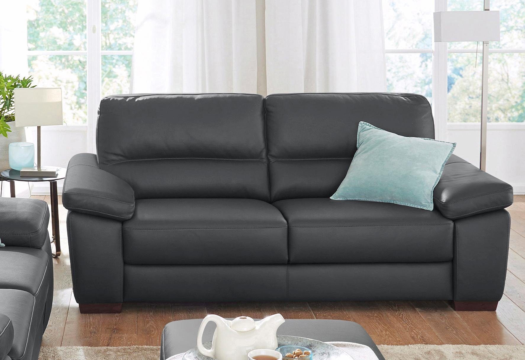 CALIA ITALIA 2-Sitzer Gaia, hochwertiges Ledersofa günstig online kaufen