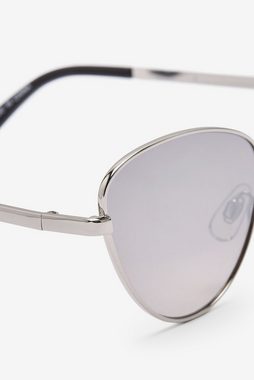 Next Sonnenbrille Sonnenbrille mit Katzenaugen-Metallgestell (1-St)