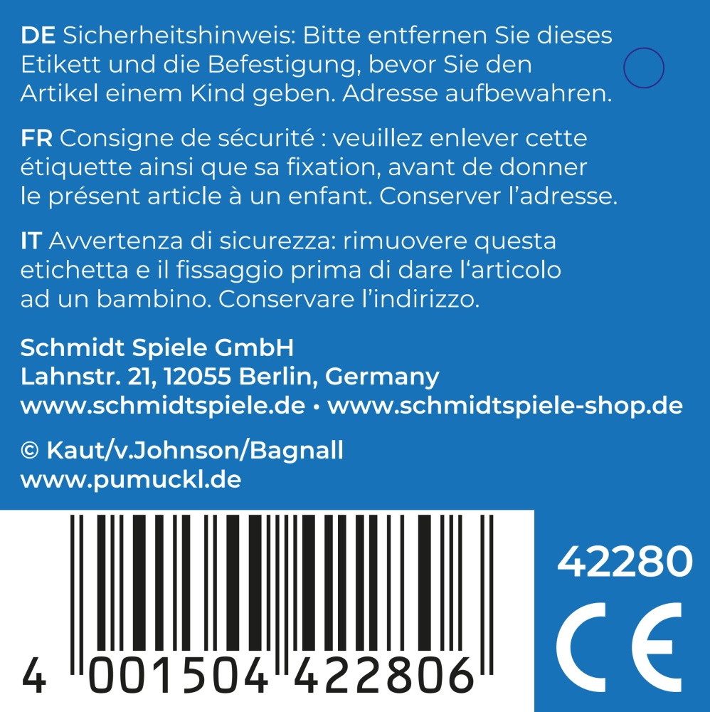 Schmidt Spiele Plüschfigur Plüsch Stofftier Pumuckl 17 cm 42280 günstig online kaufen