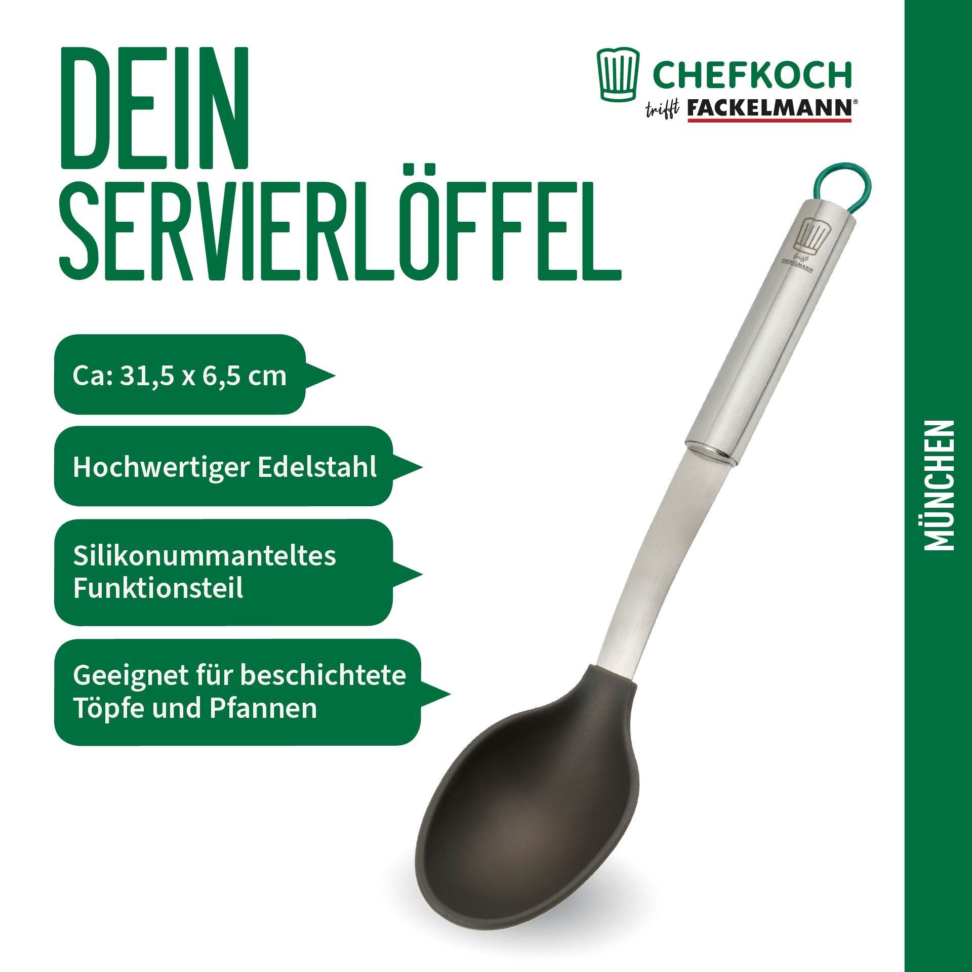 Chefkoch trifft Fackelmann Servierlöffel