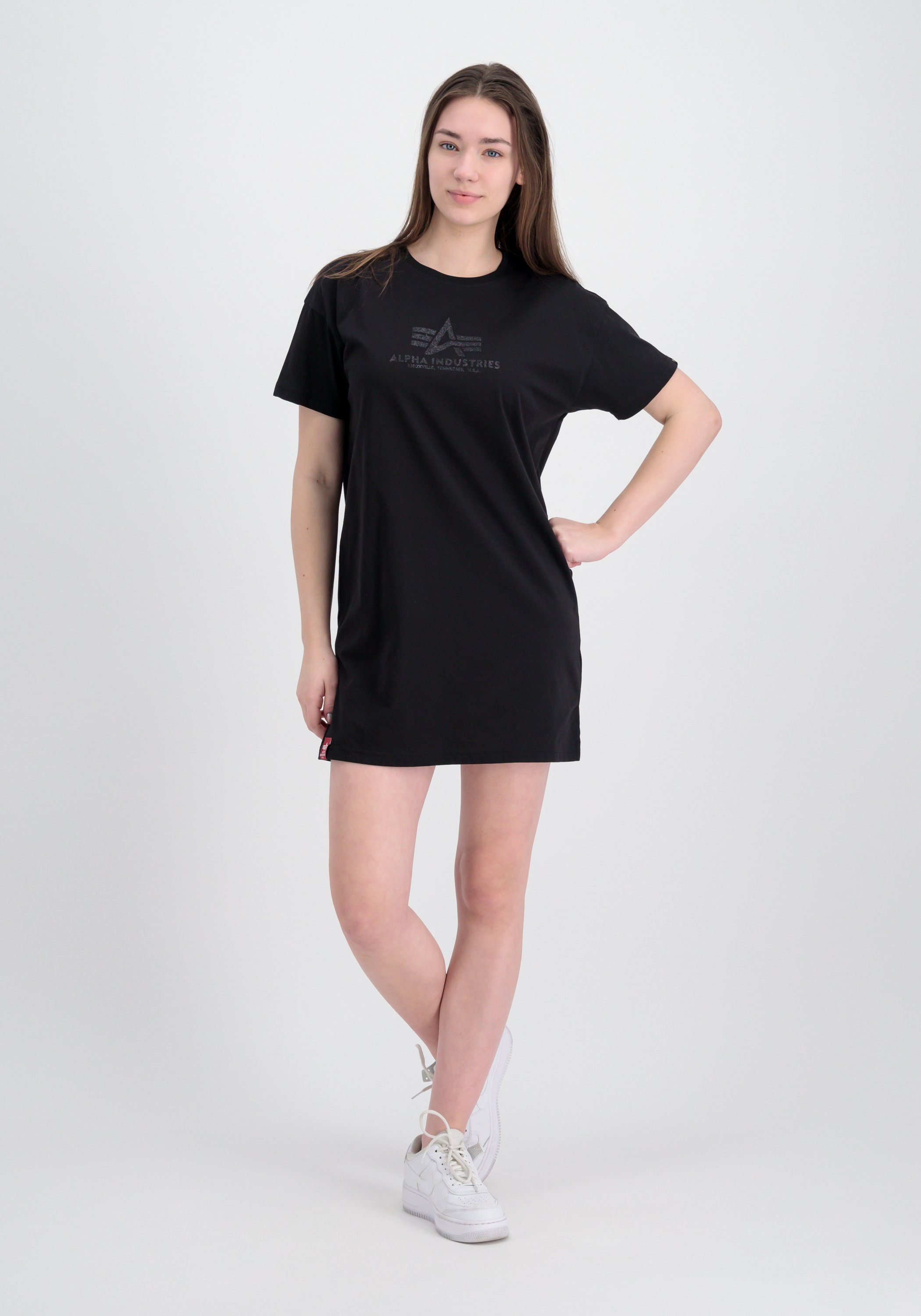 Alpha Industries T-Shirt Basic Long T-Shirt Glitter W