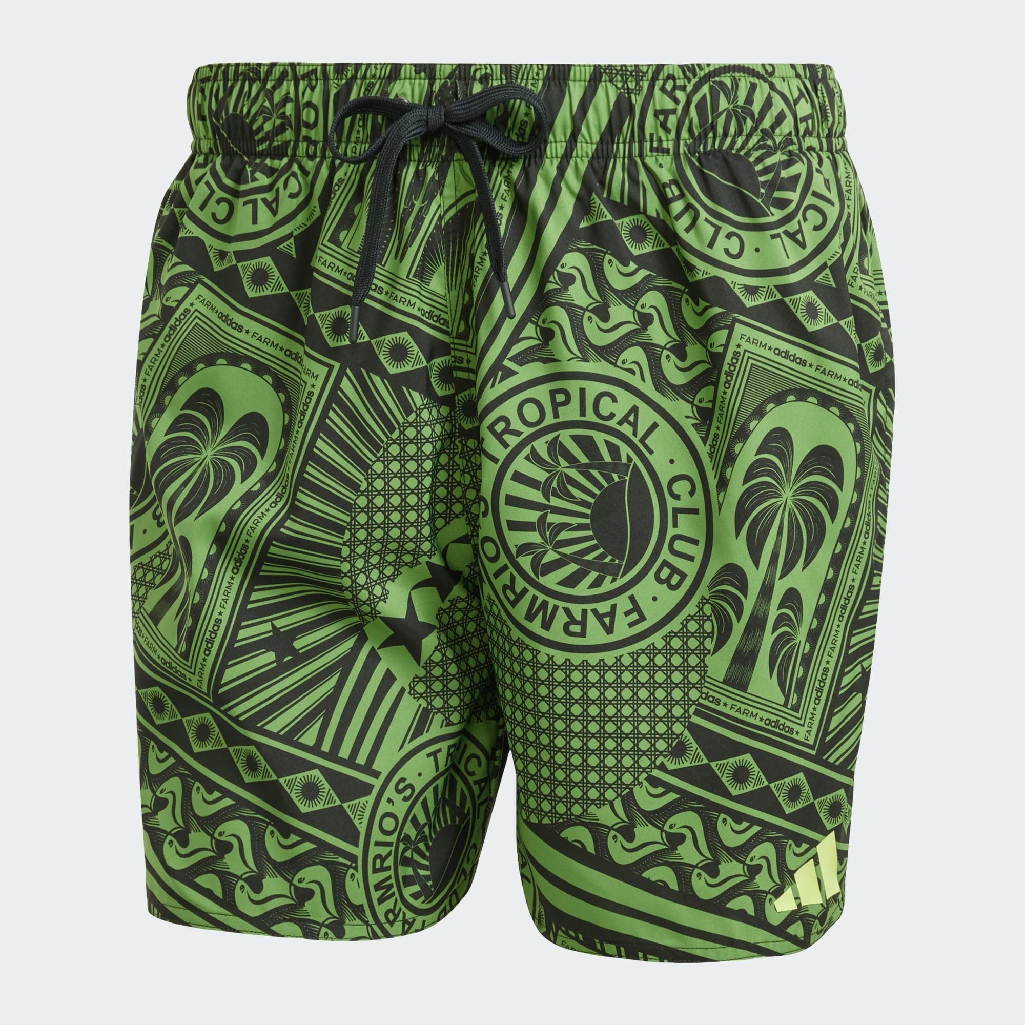 adidas Sportswear Badehose ADIDAS X FARM RIO 3-STREIFEN BADESHORTS 5-ZOLL (1-St)