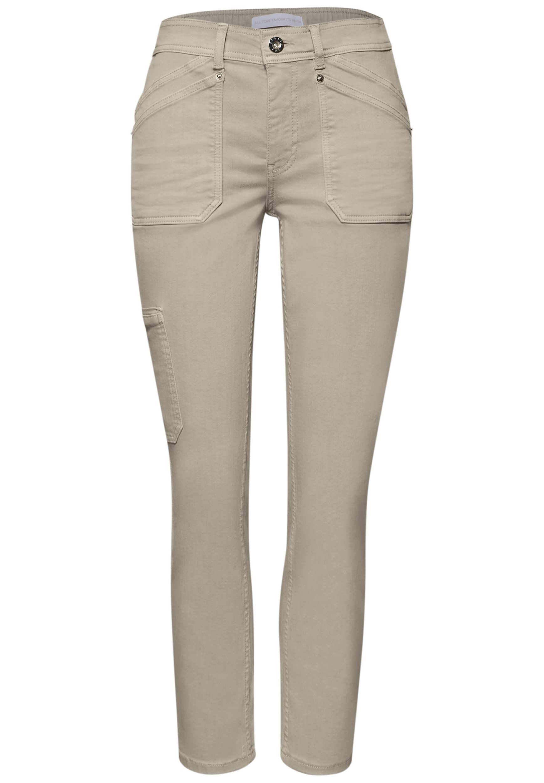 STREET ONE Stoffhose QR Style Charlie Boyfriend Car günstig online kaufen