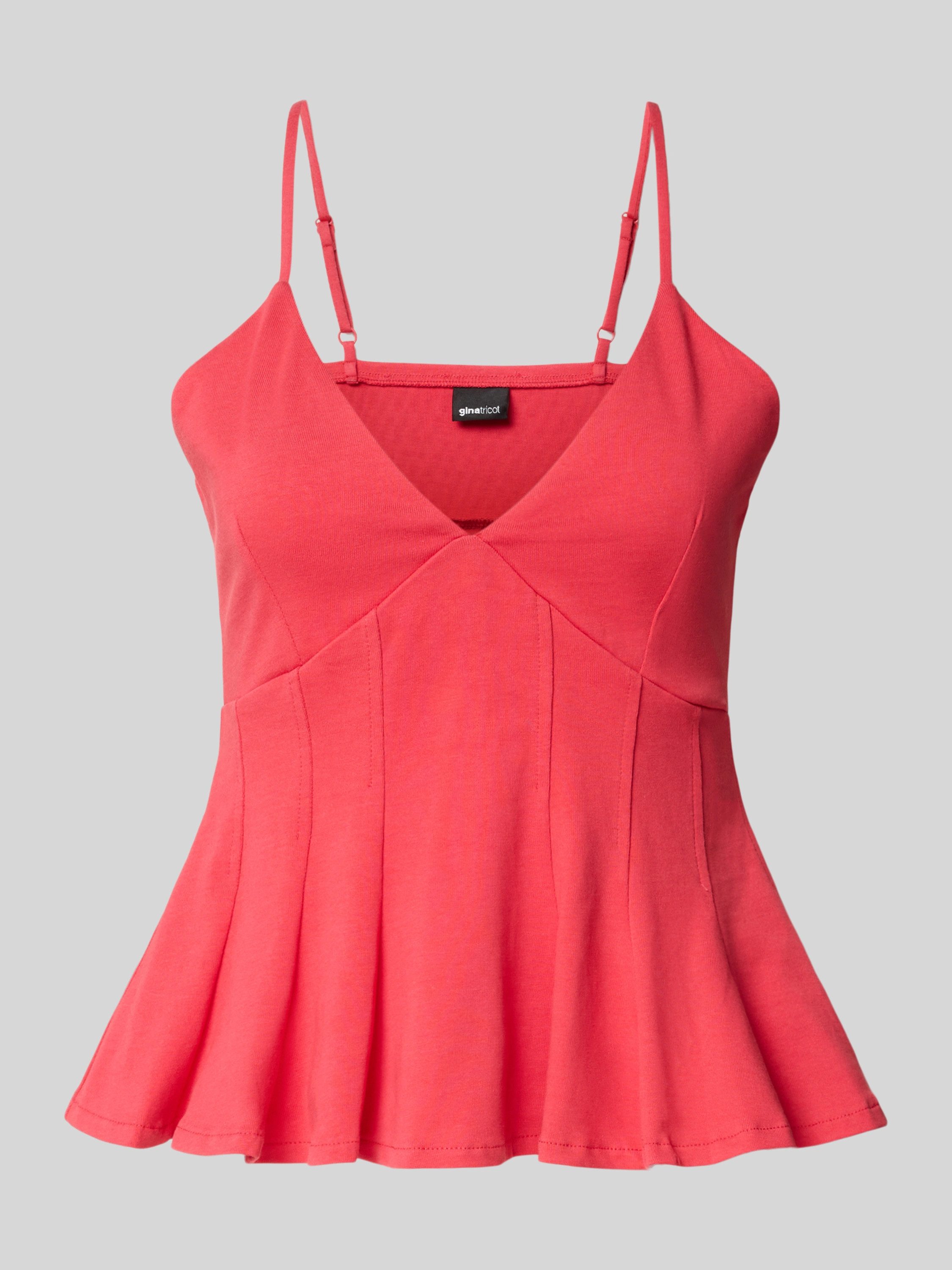 Gina Tricot Shirttop Peplum singlet - Top Damen - Trägertop - Shirttop