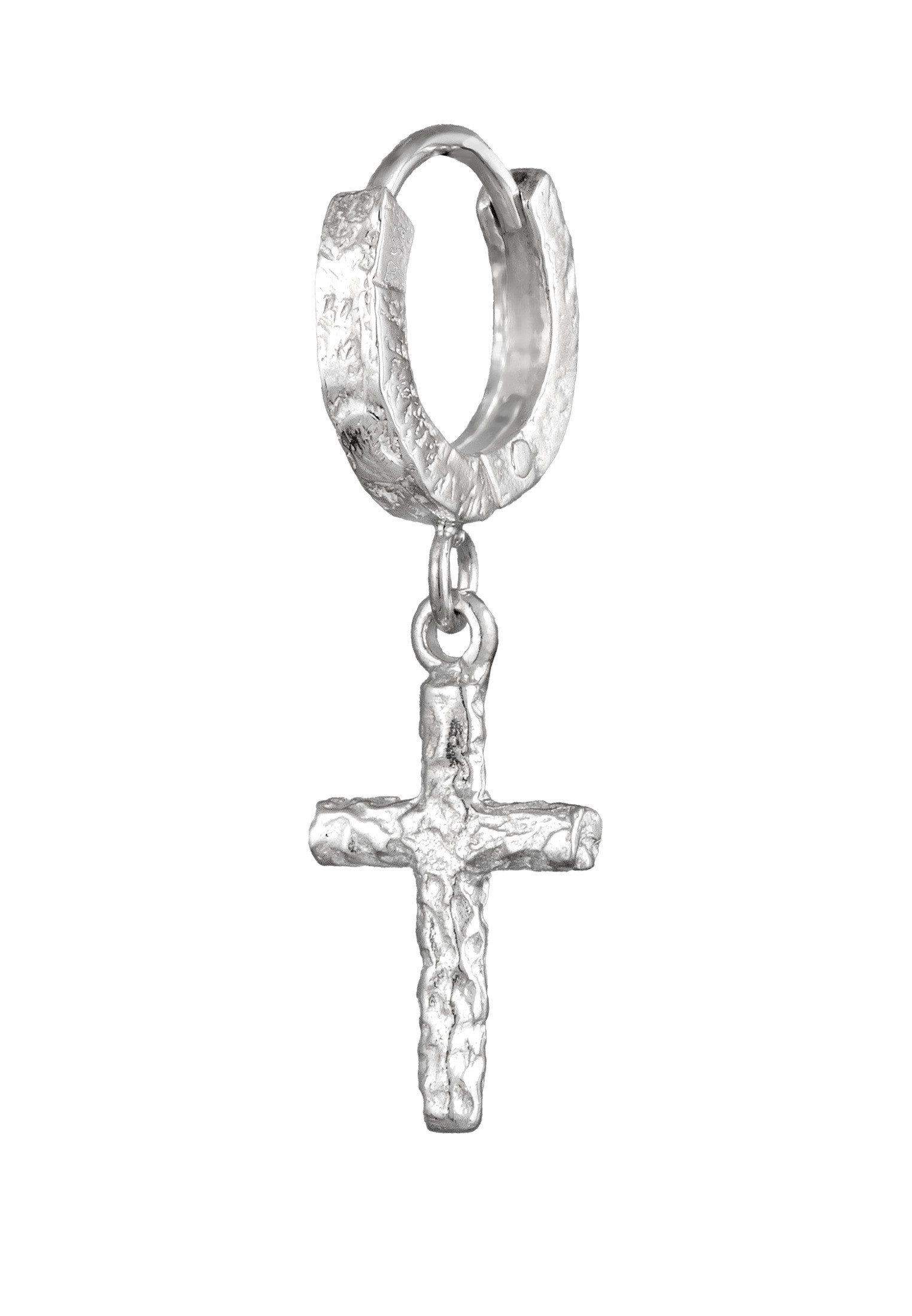 Kuzzoi Paar Creolen Creole Kreuz 925 Sterling Silber günstig online kaufen