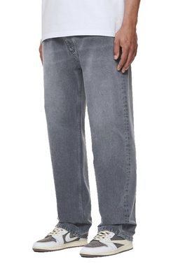 Pegador 5-Pocket-Jeans Baltra Baggy logogeprägte Knöpfe und Nieten