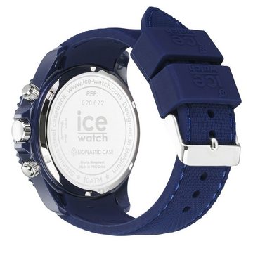 ice-watch Quarzuhr Ice-Watch Herrenarmbanduhr ICE Chrono 020622 Dark Blue Red, (1-tlg)