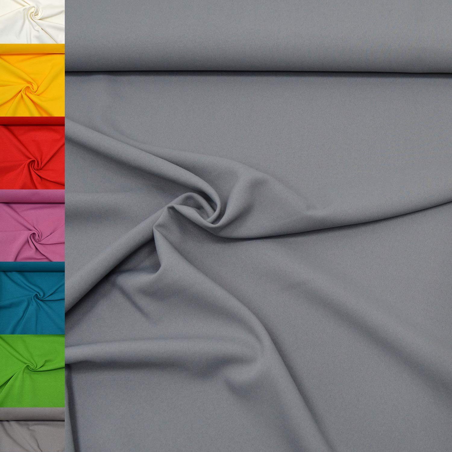 MAGAM-Stoffe Stoff "Mara", Universal-Stoff Blickdicht Knitterarm Kostüm Tis günstig online kaufen