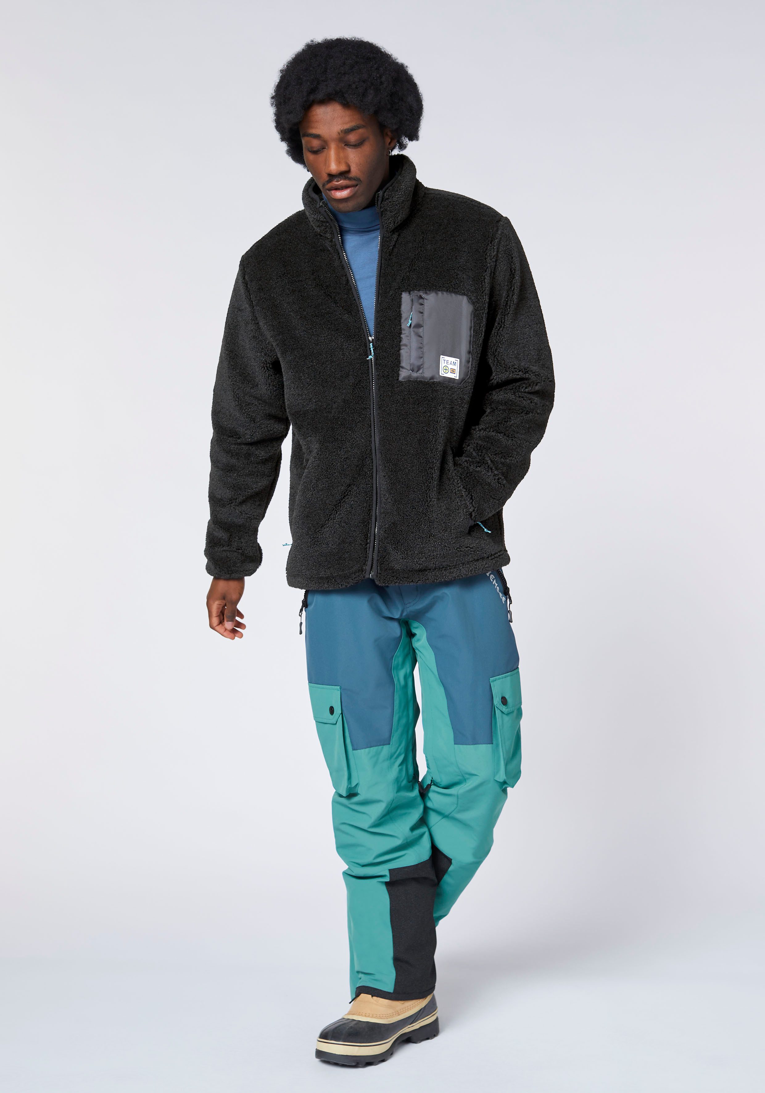 Chiemsee Fleecejacke - aus extra weichem Sherpa Fleece – Bild 5 von 5