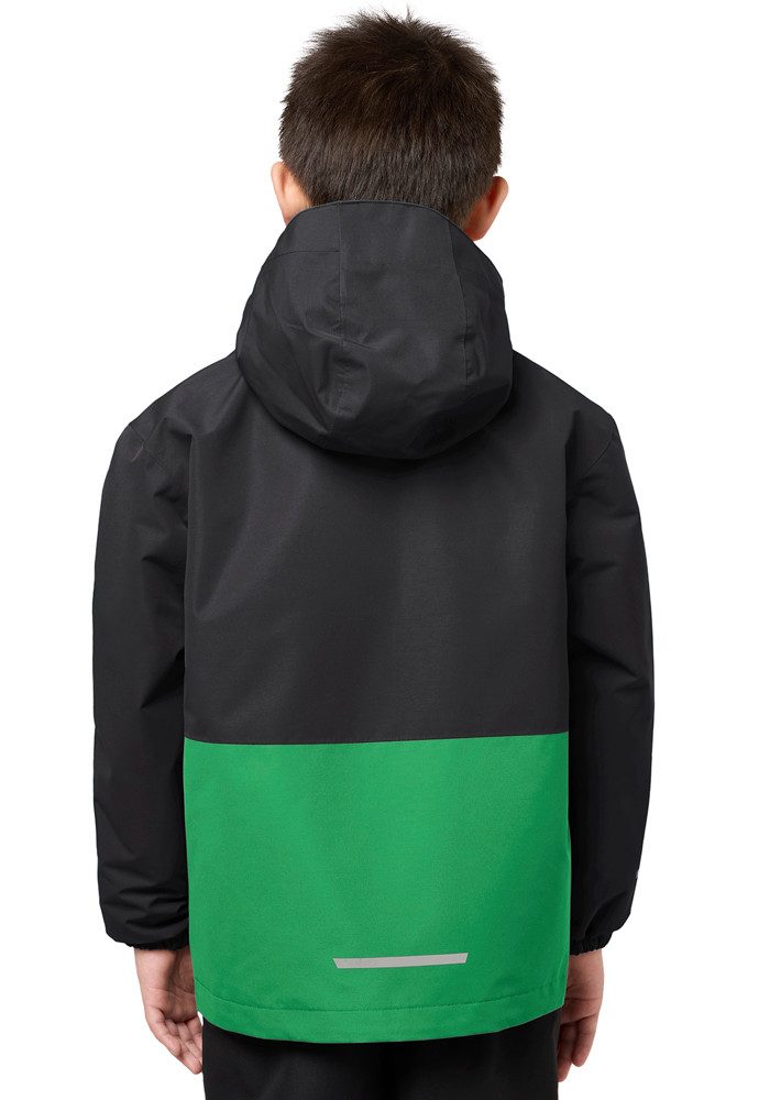 Jack Wolfskin 3-in-1-Funktionsjacke ICELAND 3IN1 JACKET K für Kinder, mit fester Kapuze, atmungsaktiv, winddicht, wasserdicht – Bild 5 von 5