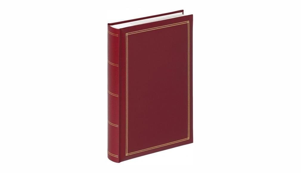 Walther Fotoalbum ME-140-R Memoalbum Monza rot für 300 Fotos 10x15