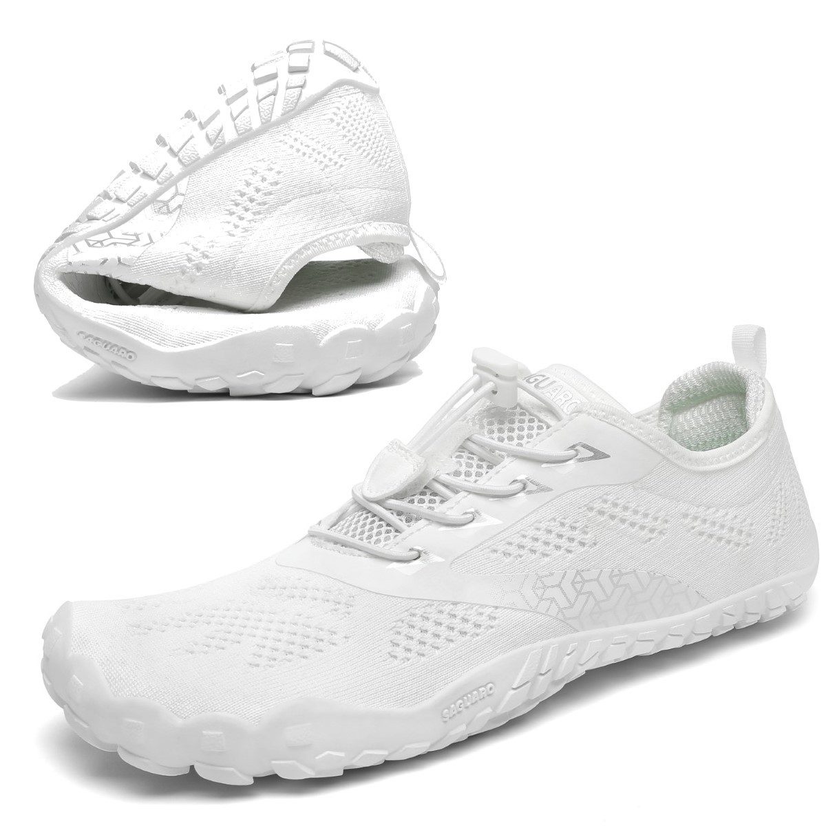 SAGUARO Saguaro Босоножки weiß EUR 37 Barfußschuh