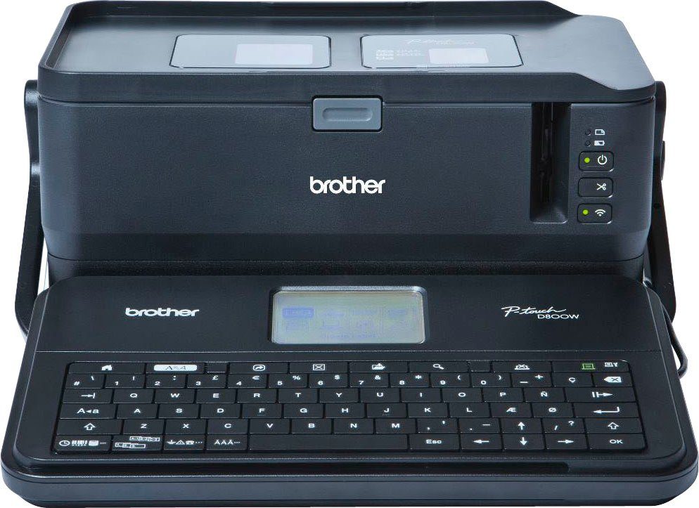 Brother P-touch D800W Etikettendrucker, (WLAN (Wi-Fi), Wi-Fi Direct)
