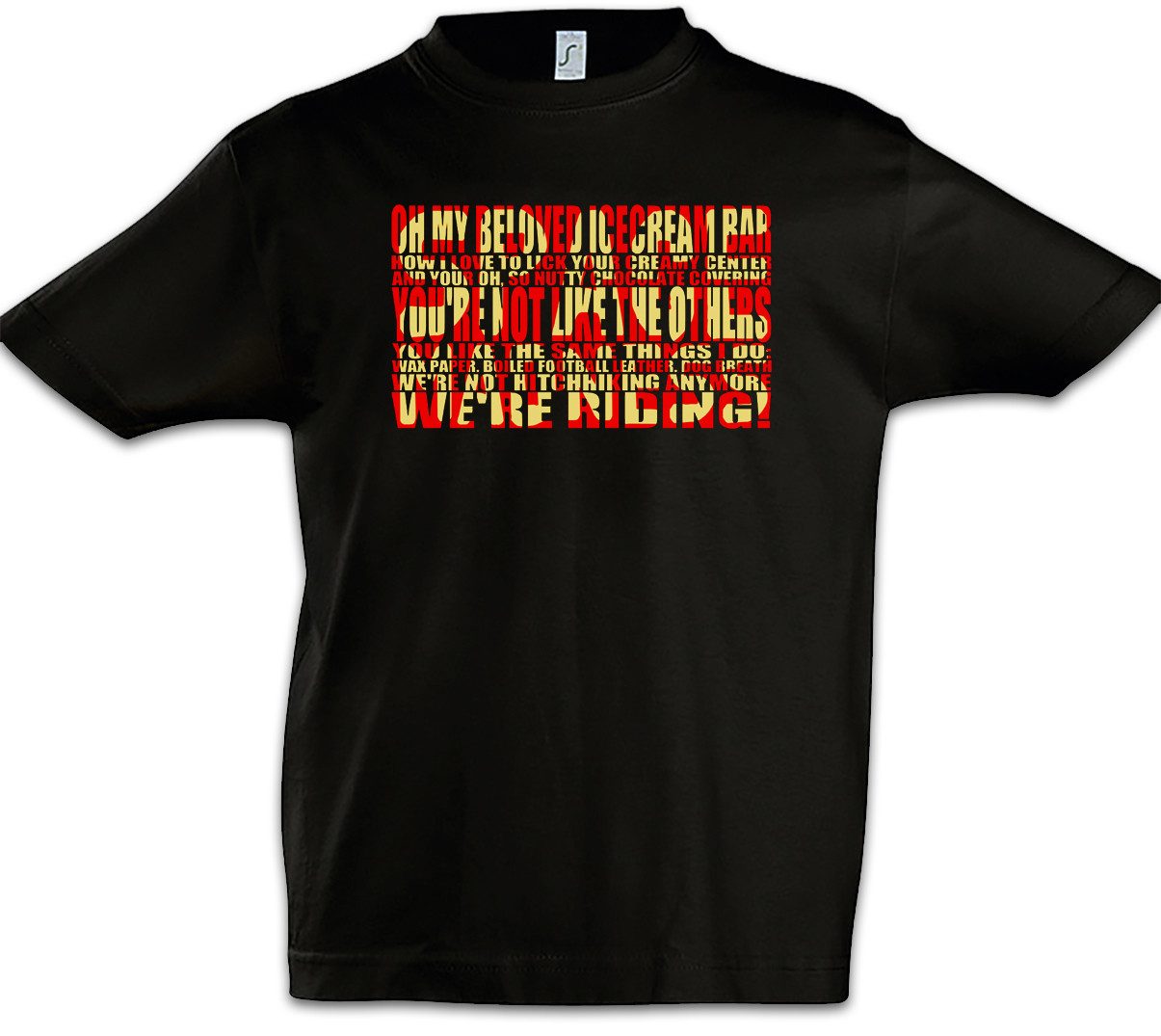 Urban Backwoods Print-Shirt Madness Kinder T-Shirt Ren TV Series Ice Bar Cartoon Stimpy Mr. Horse (1-tlg) And Pferd Horse Adulkt