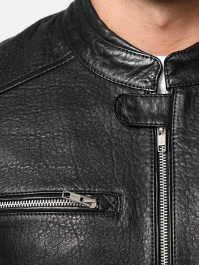 Tazzio Lederjacke A803 Herren Echtleder Leder Jacke