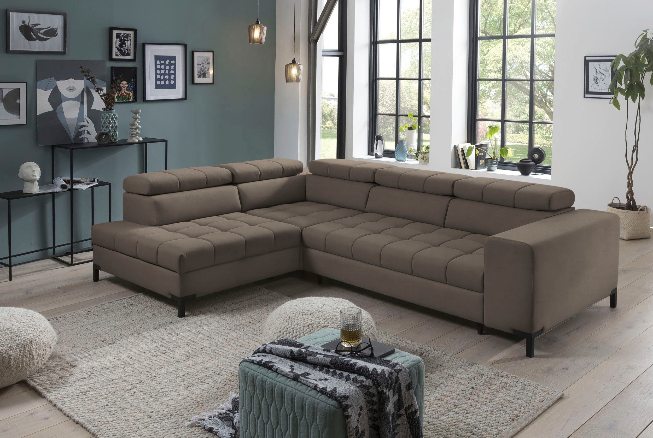 exxpo - sofa fashion Ecksofa Bocco, günstig online kaufen