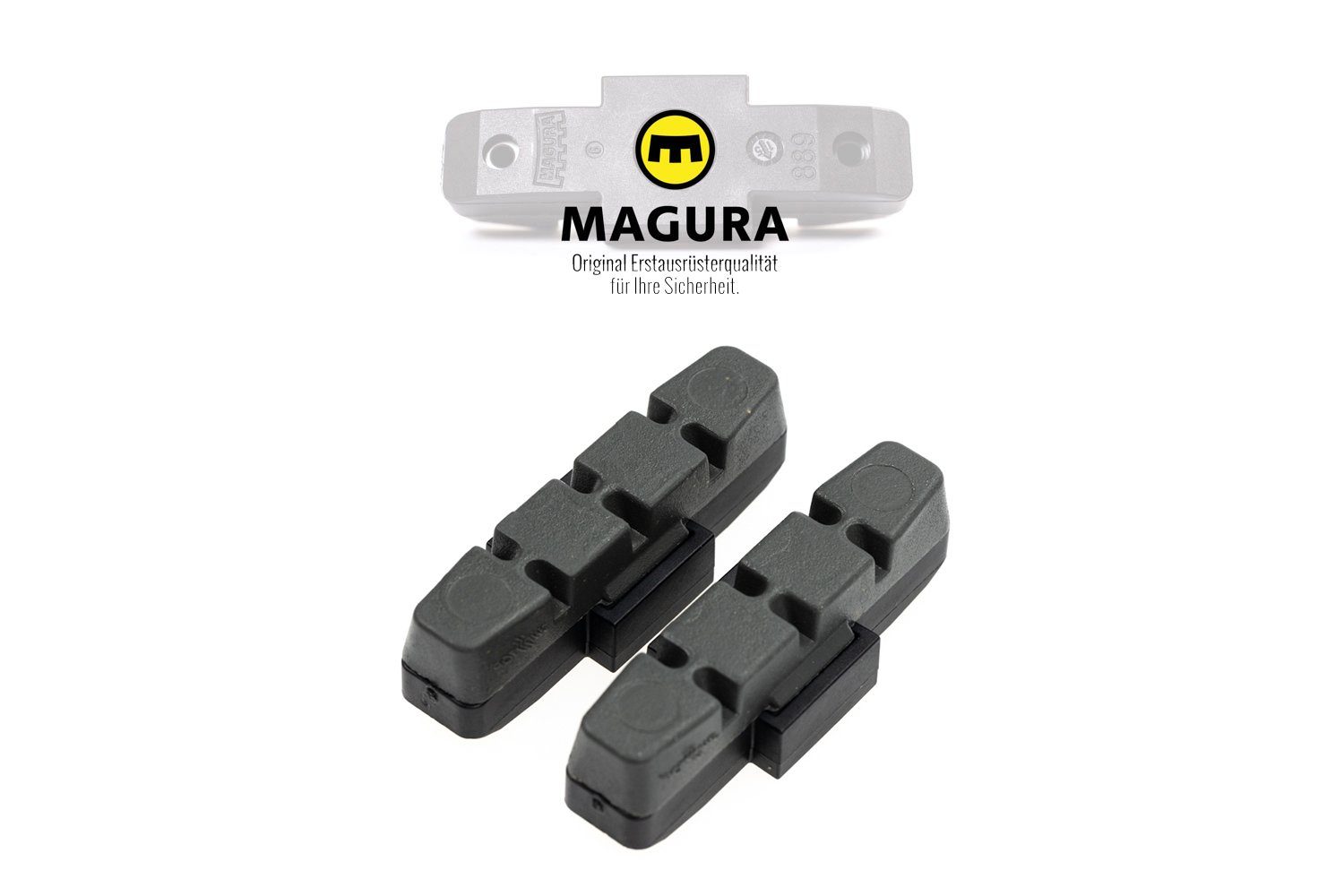 Magura Bremsbelag 1 Paar MAGURA Original Brems Belag hydraulische Felgenbremse HS11 22