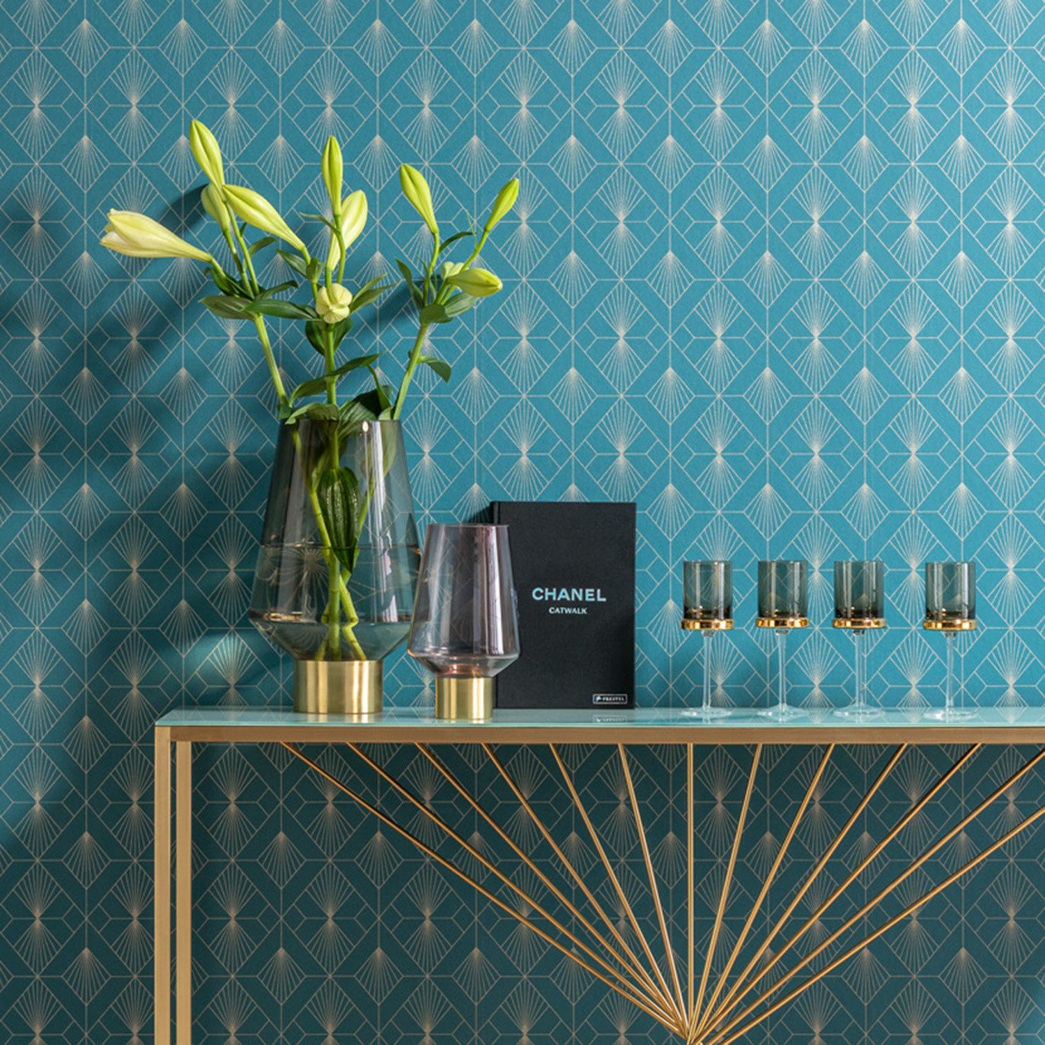 Kare Design Tischvase Vase Noble Braun günstig online kaufen