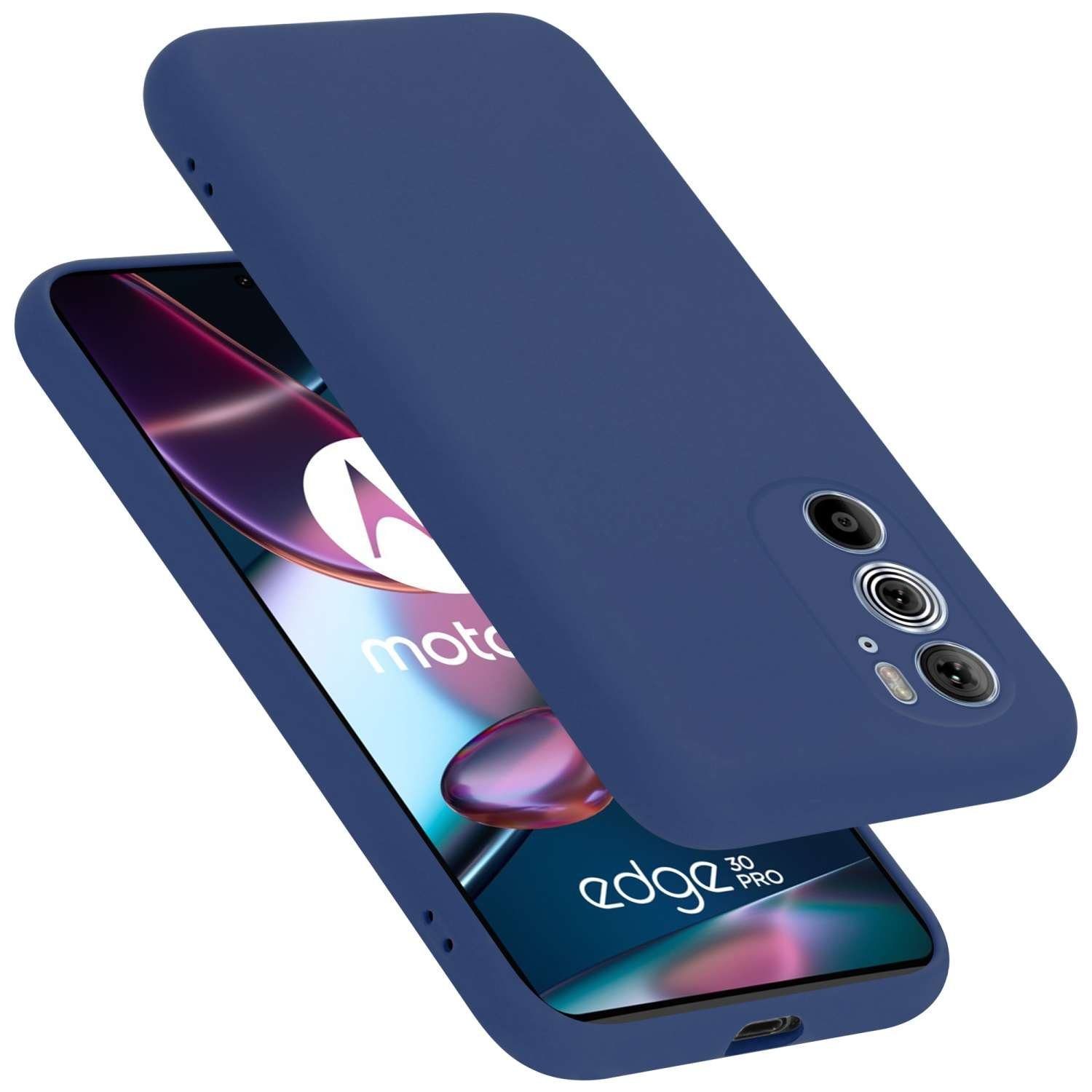 Cadorabo Handyhülle für Motorola EDGE+ Hülle Motorola EDGE+, Flexible Hülle TPU Silikon Schutzhülle Back Cover Case