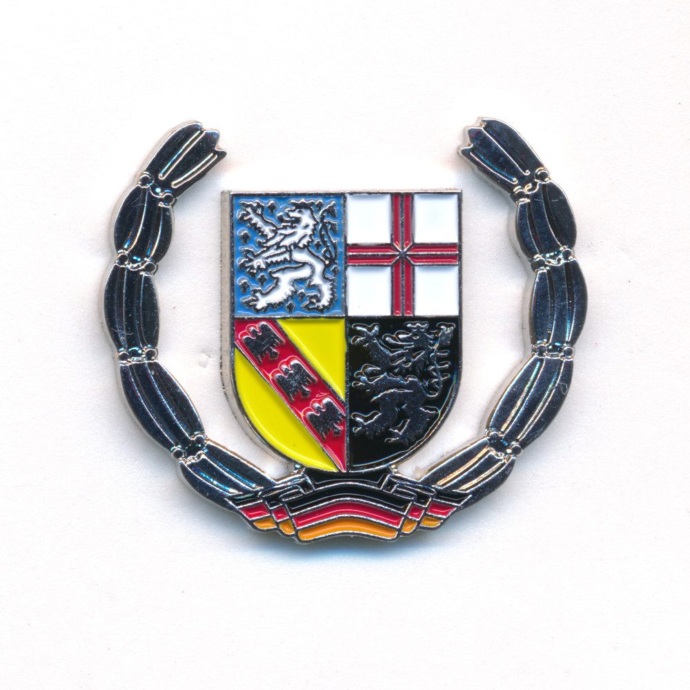 Pins Saarland Wappen Saarbrücken Deutschland Pin Anstecker 0925