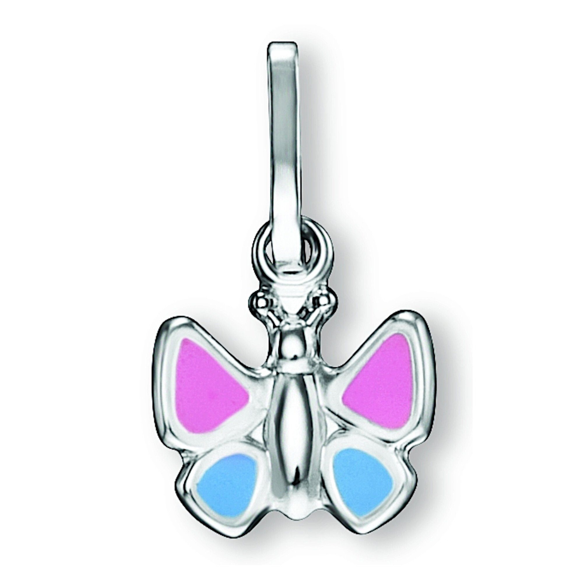 Kettenanhänger Damen Schmuck Anhänger ELEMENT Silber, aus ONE Schmetterling Schmetterling Silber 925