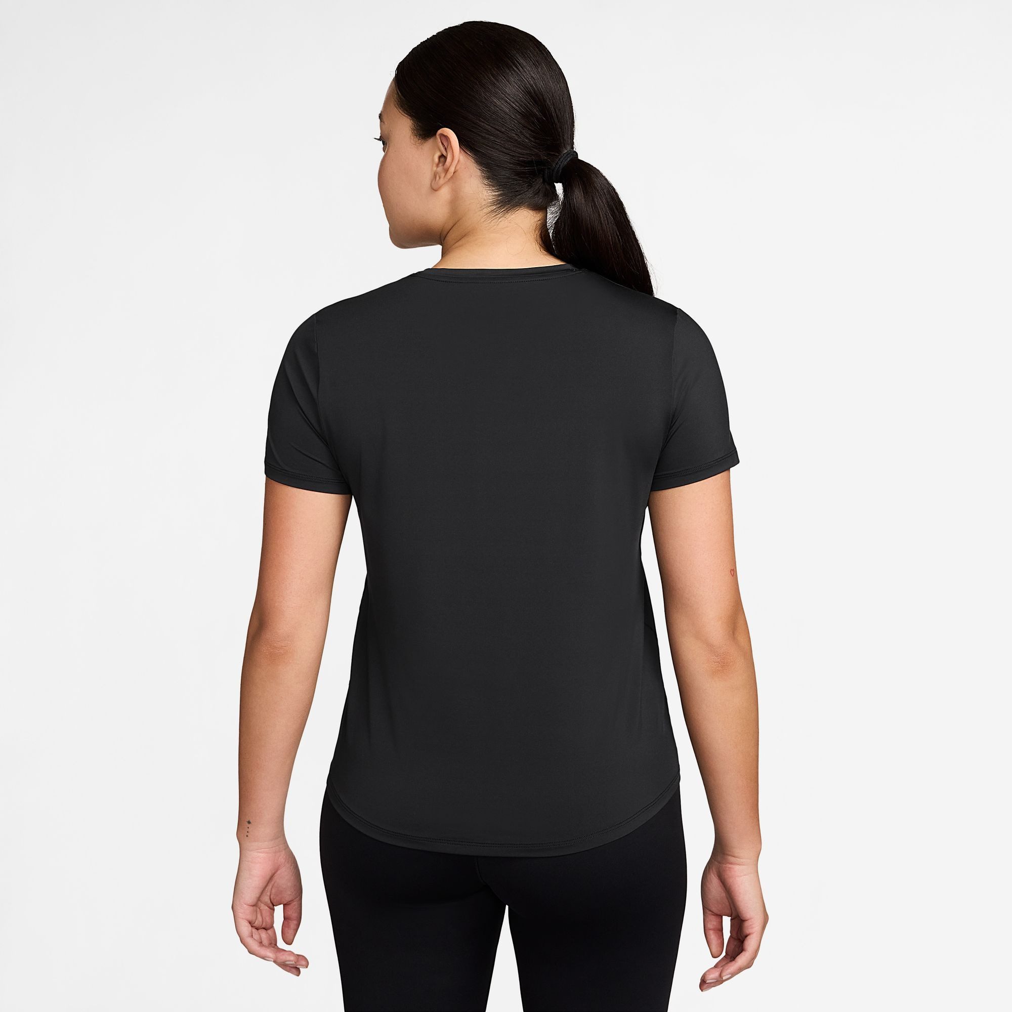 Nike T-Shirt W NK ONE CLASSIC DF SS TOP sportlich, Kurzarm, für Fitness und Freizeit, Rundhalsausschnitt