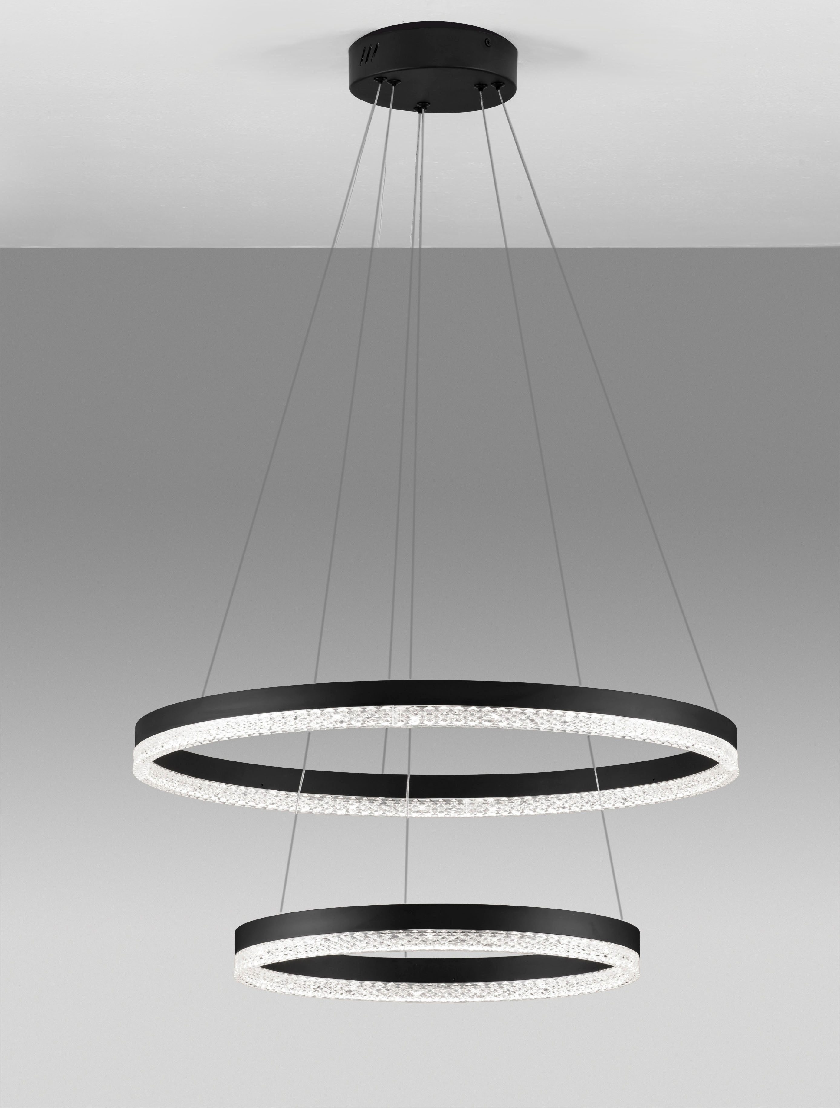 Nova Luce LED-Hängeleuchte ADRIA, Dimmfunktion, LED fest integriert, Warmweiß