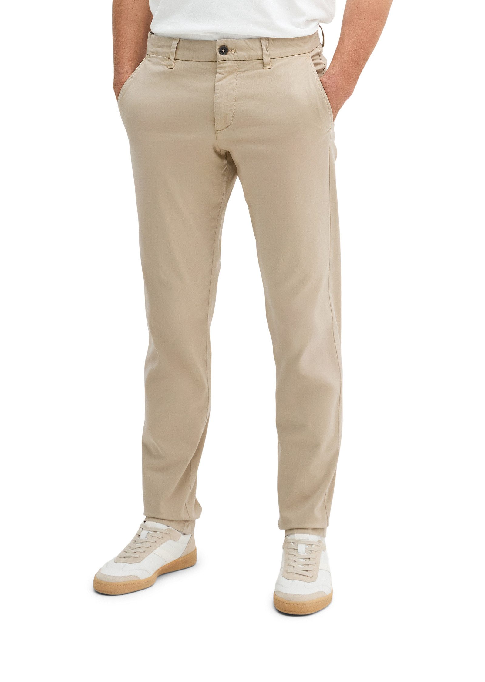 Marc O'Polo Chinohose aus Bio-Baumwoll-Mix