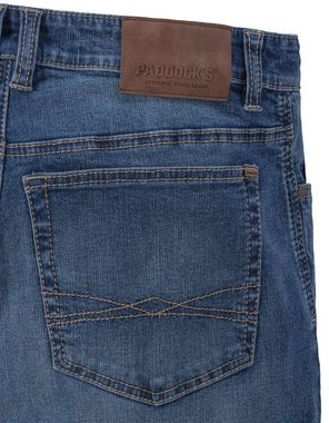 Paddock's 5-Pocket-Jeans mit hochwertiger Sattlernaht für extra Langlebigkeit