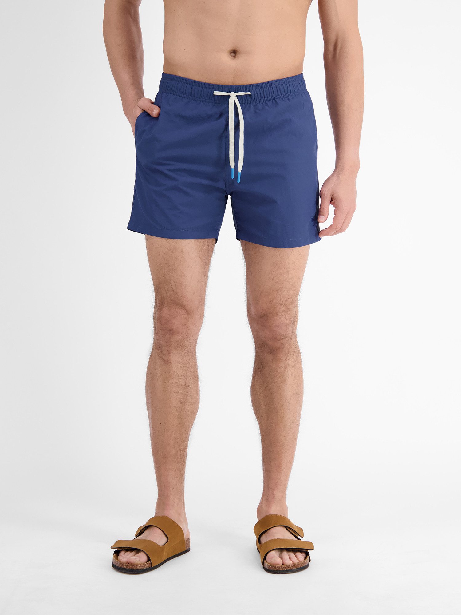 Lerros Badeshorts Herren Beach-Shorts mit Innenhose