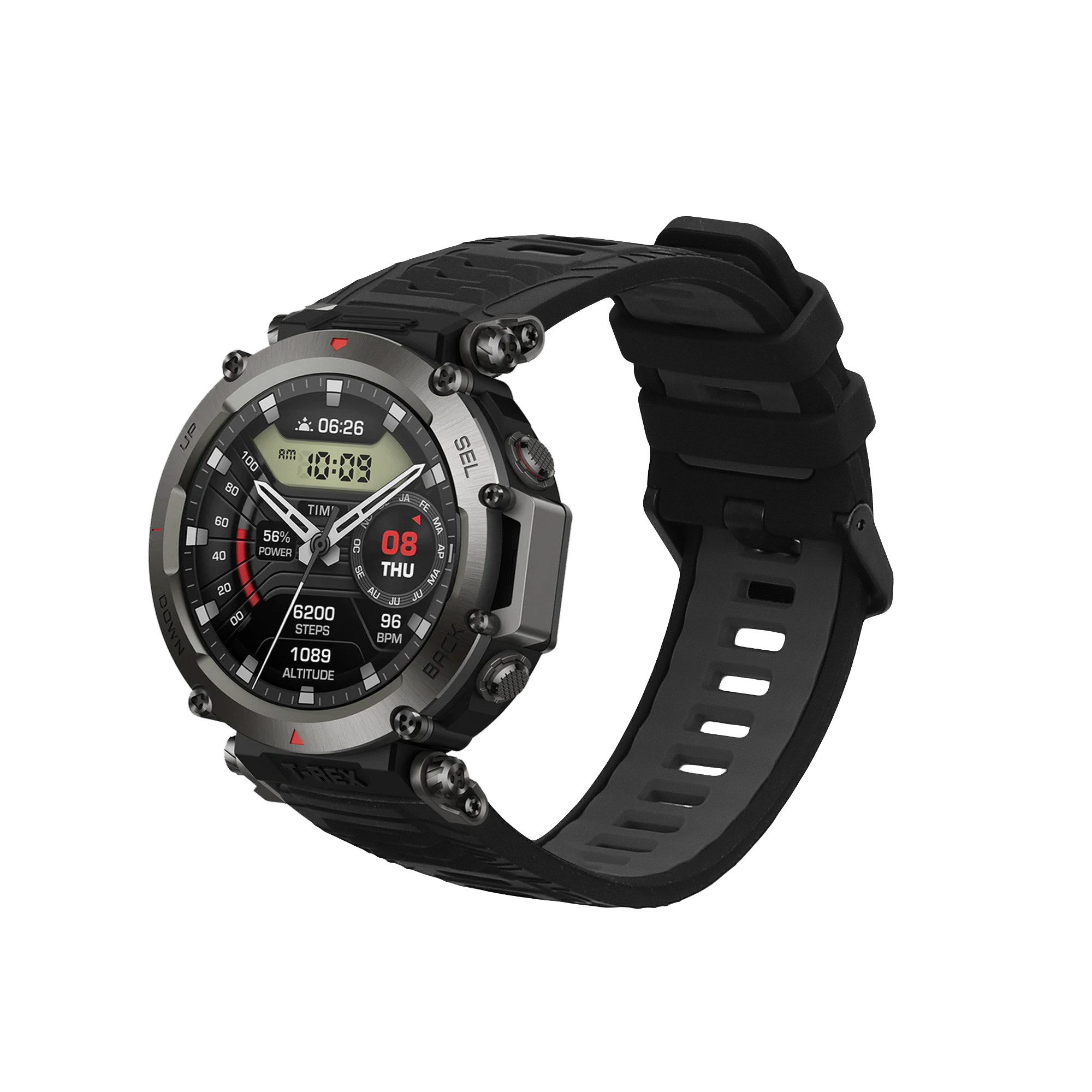 kwmobile Uhrenarmband für Amazfit T-Rex 3 Armband Smartwatch, 1-tlg., Ersatzarmband für Fitnesstracker - Wechselarmband Smartwatch