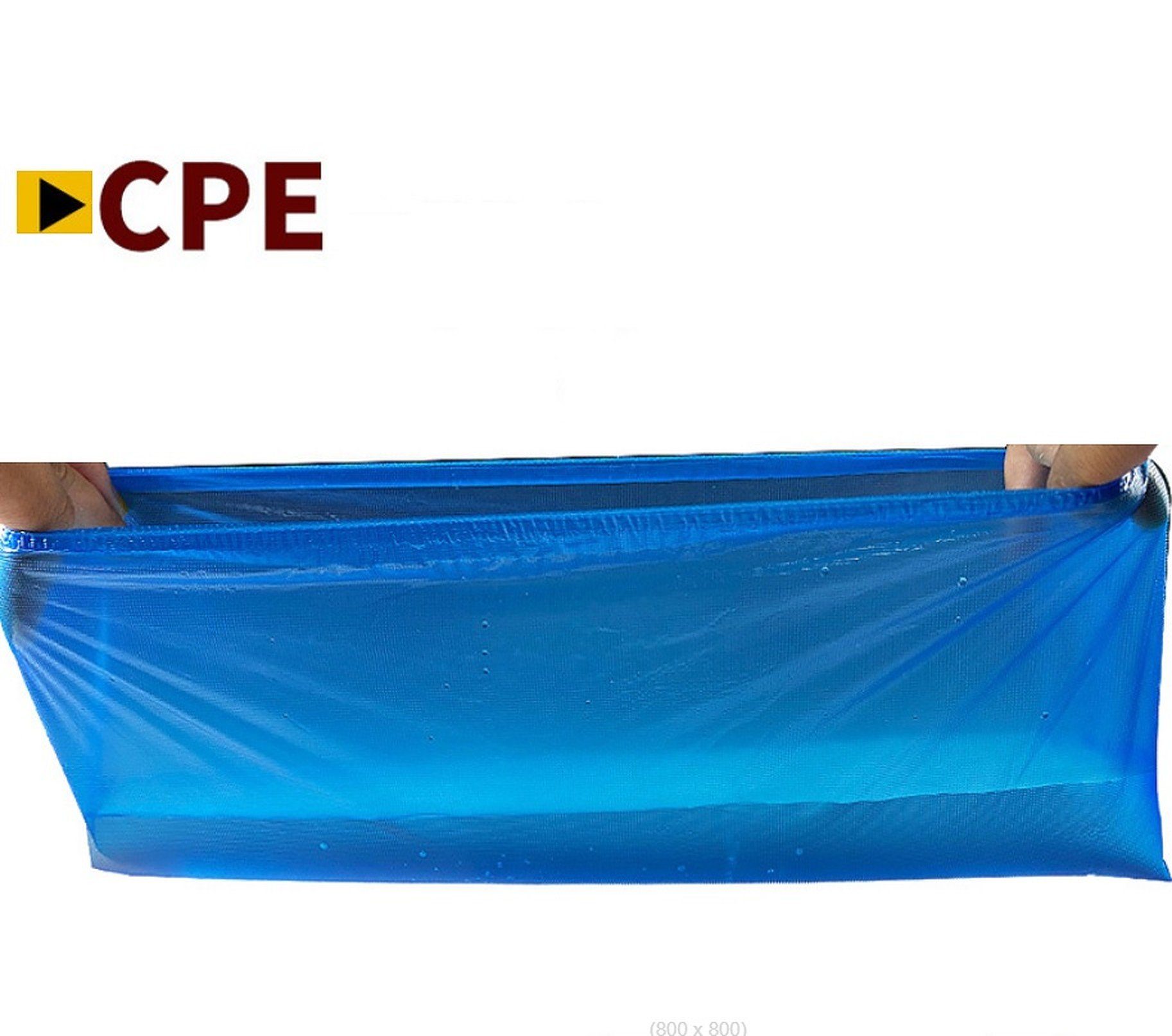 BAYLI Schuhüberzieher 100 Stück Einweg Überschuhe, Dicker CPE Material, wasserdichte Schuh – Bild 5 von 5