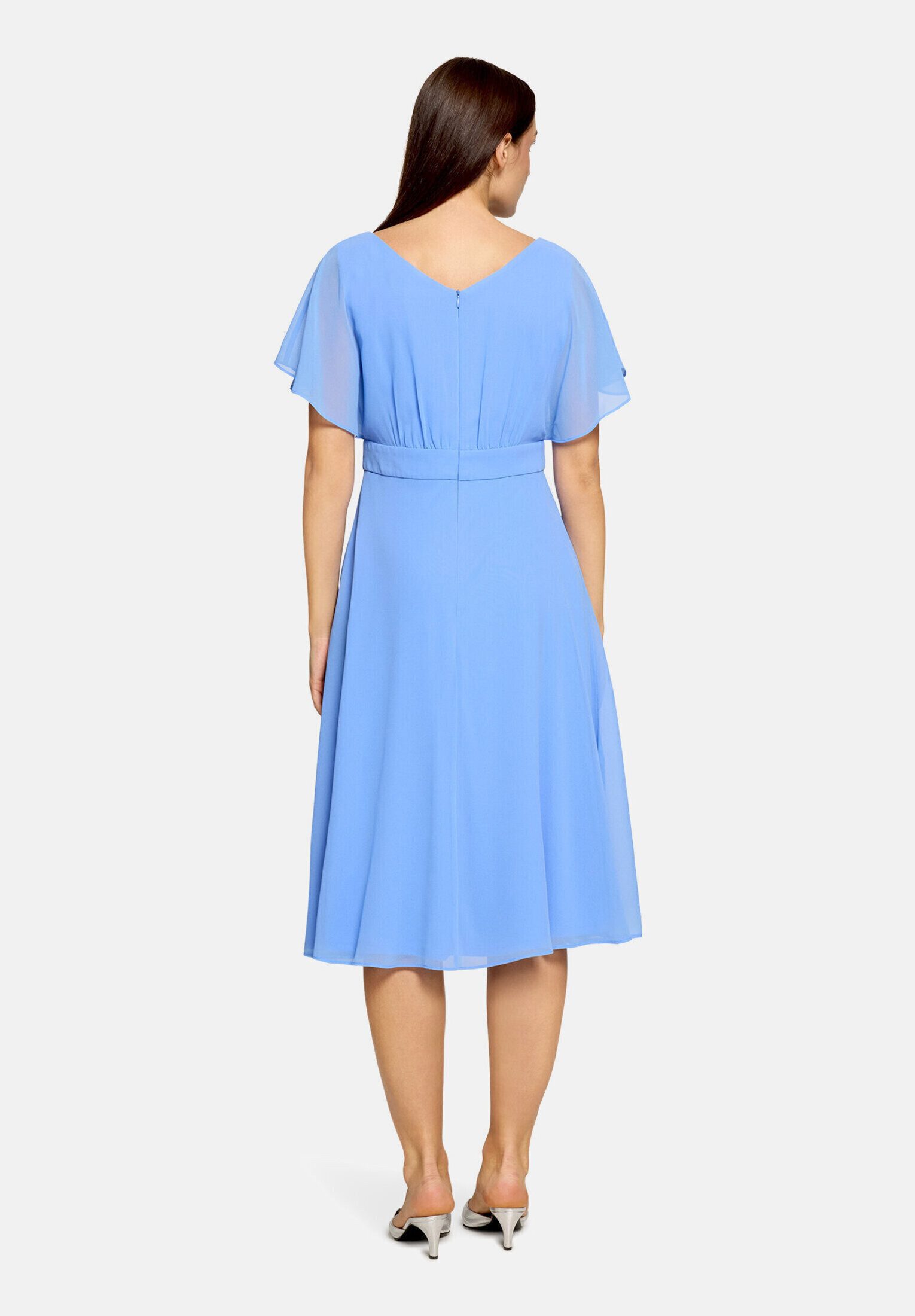 Vera Mont Cocktailkleid Damen kurzarm Raffung – Bild 2 von 5