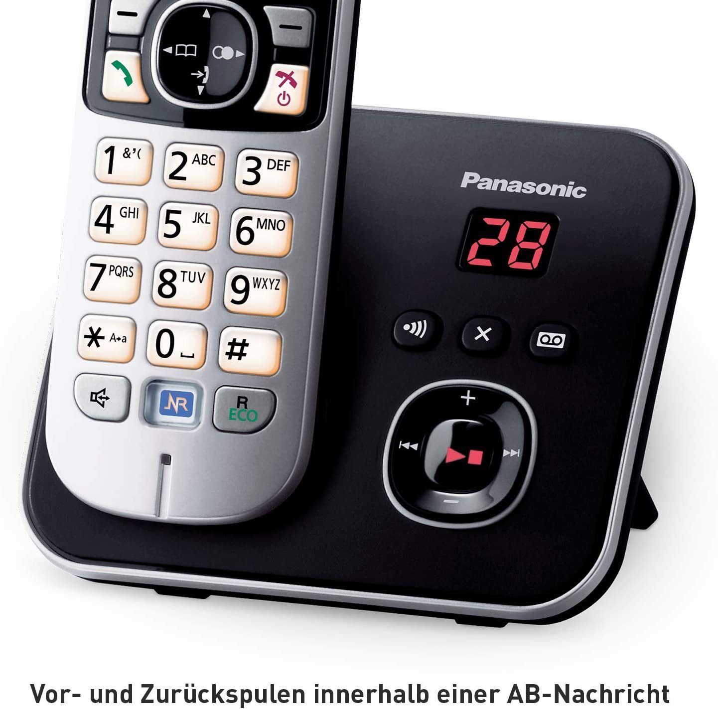 Panasonic KX-TG 6823 GB Schnurloses DECT-Telefon – Bild 4 von 5