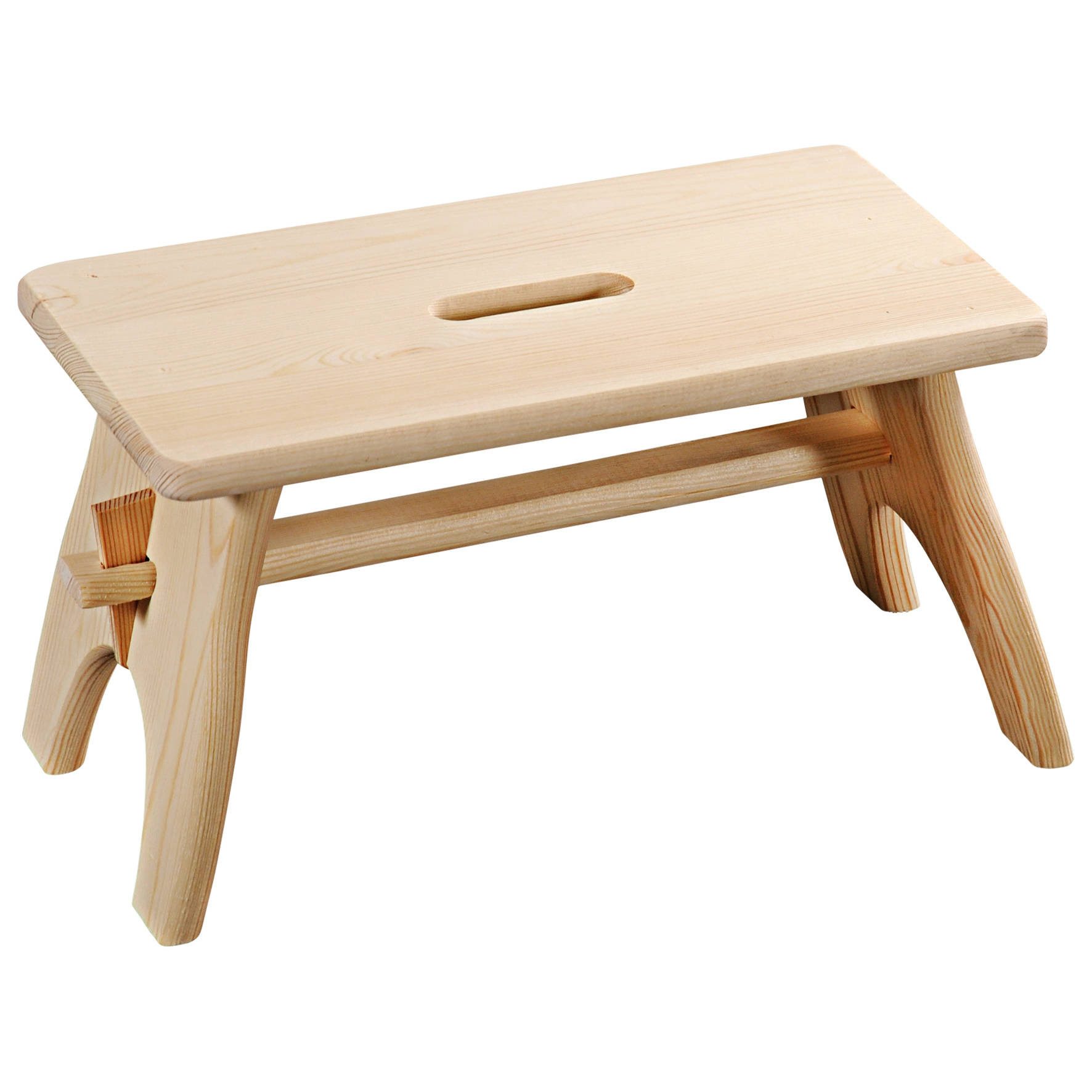 Kesper Barhocker Tritthocker aus Holz, 42 x 22 x 20,5 cm, Kesper (1 Stk., Sitzhocker), funktional