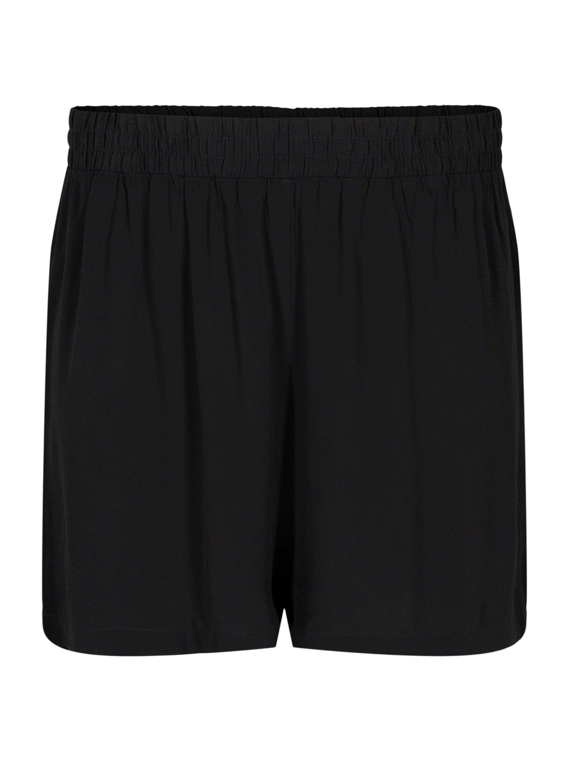 Zizzi Shorts BELLA (1-tlg) Drapiert/gerafft